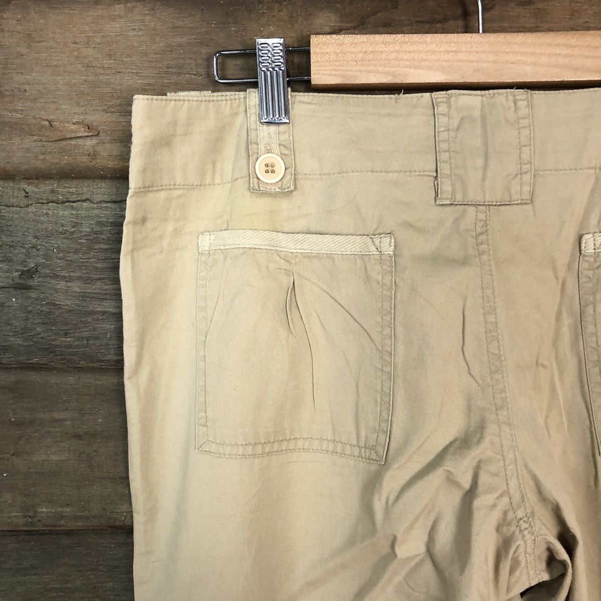Japanese Brand DL Blue Asphatt Brown utility Cargo Pants #3342 Size 32" / US 10 / IT 46 - 14 Thumbnail