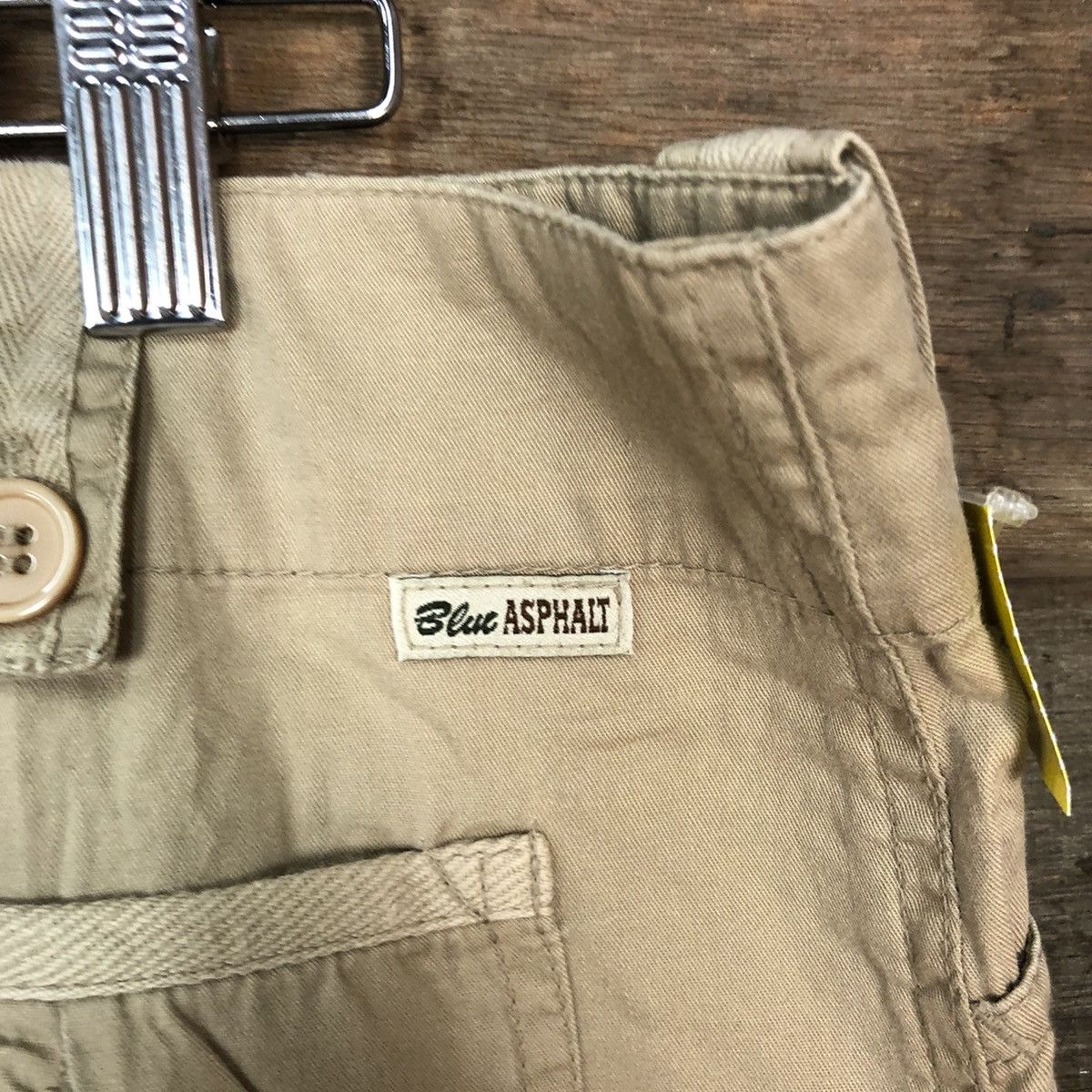 Japanese Brand DL Blue Asphatt Brown utility Cargo Pants #3342 Size 32" / US 10 / IT 46 - 16 Thumbnail