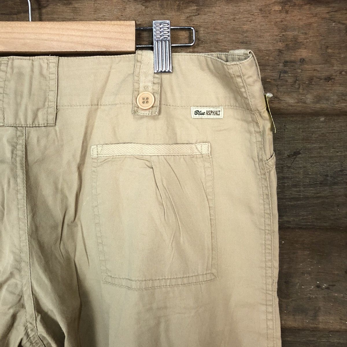 Japanese Brand DL Blue Asphatt Brown utility Cargo Pants #3342 Size 32" / US 10 / IT 46 - 15 Thumbnail