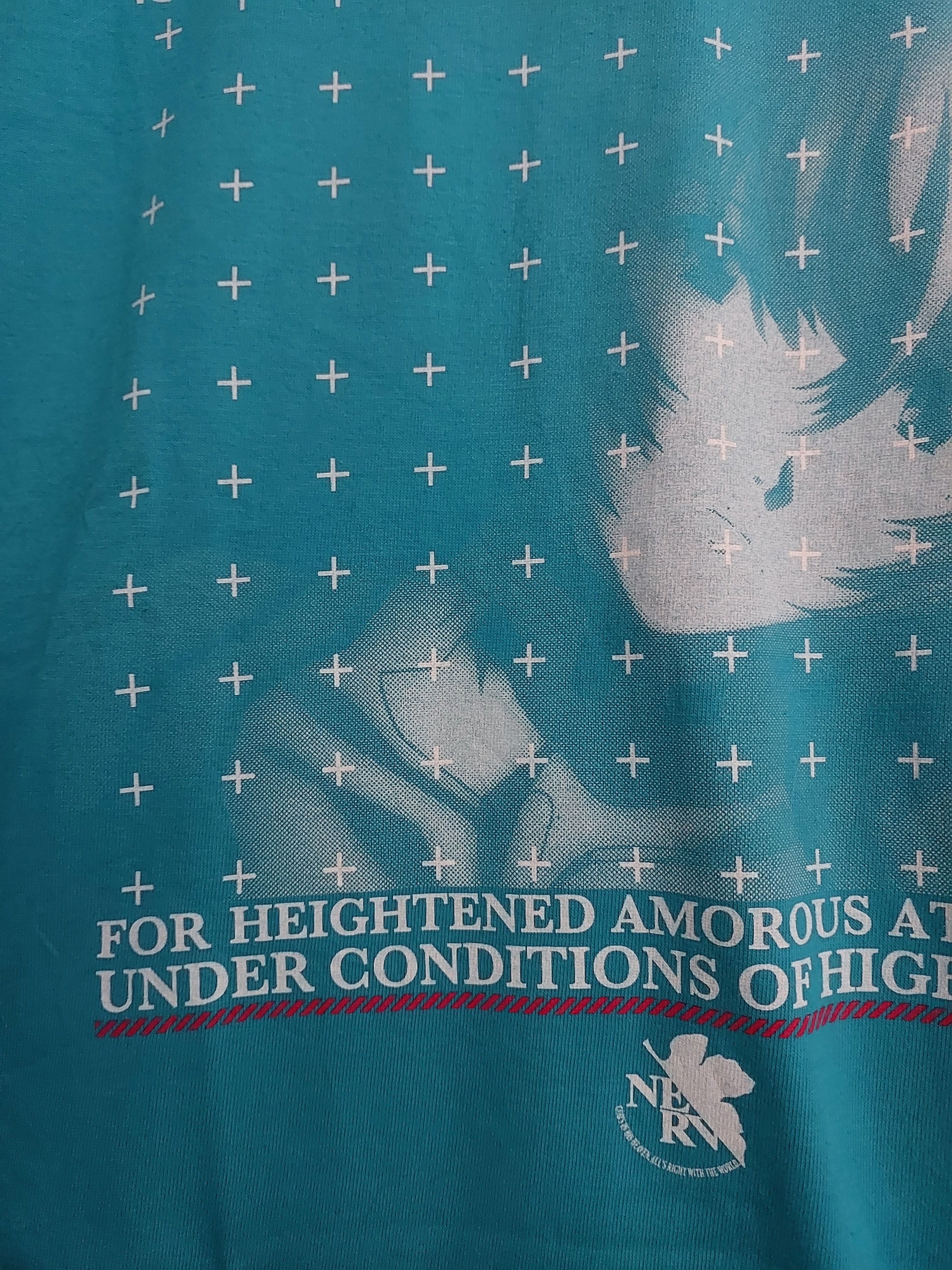 Anime VINTAGE EVANGELION ANIME REI AYANAMI TEE TSHIRT Size US M / EU 48-50 / 2 - 6 Thumbnail