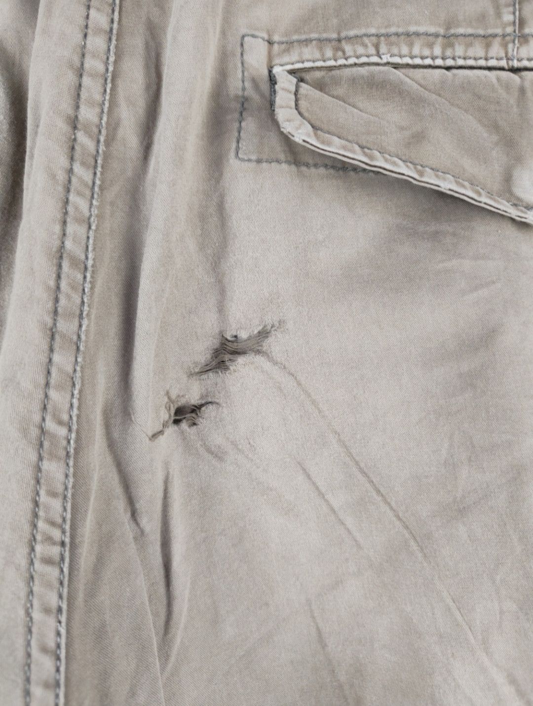 Japanese Brand × Uniqlo Uniqlo Brown Faded Multi Pocket Tactical Cargo Pants #S620 Size US 33 - 11 Thumbnail