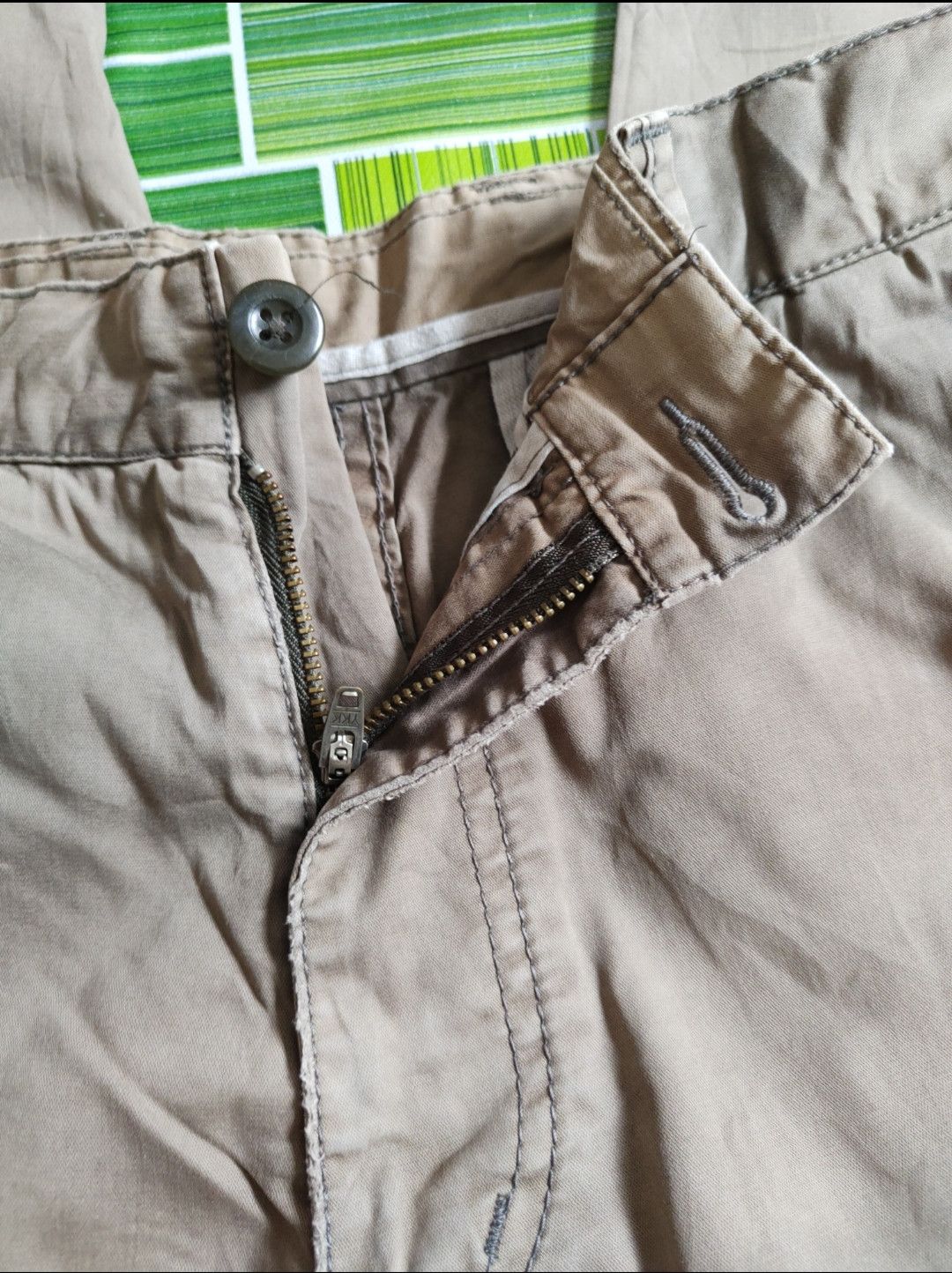 Japanese Brand × Uniqlo Uniqlo Brown Faded Multi Pocket Tactical Cargo Pants #S620 Size US 33 - 14 Thumbnail