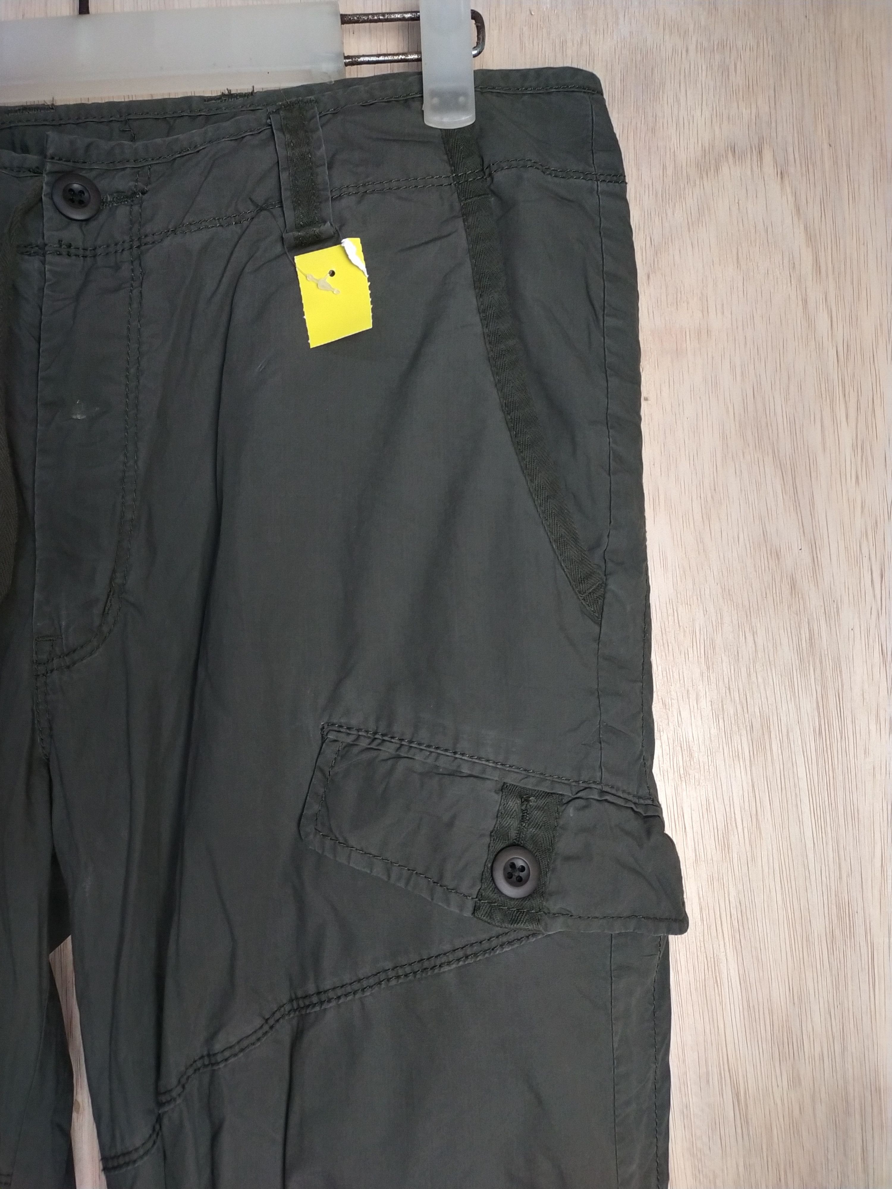 Japanese Brand Uniqlo Green hiking multipocket Cargo Pants #2877 Size US 32 / EU 48 - 5 Thumbnail