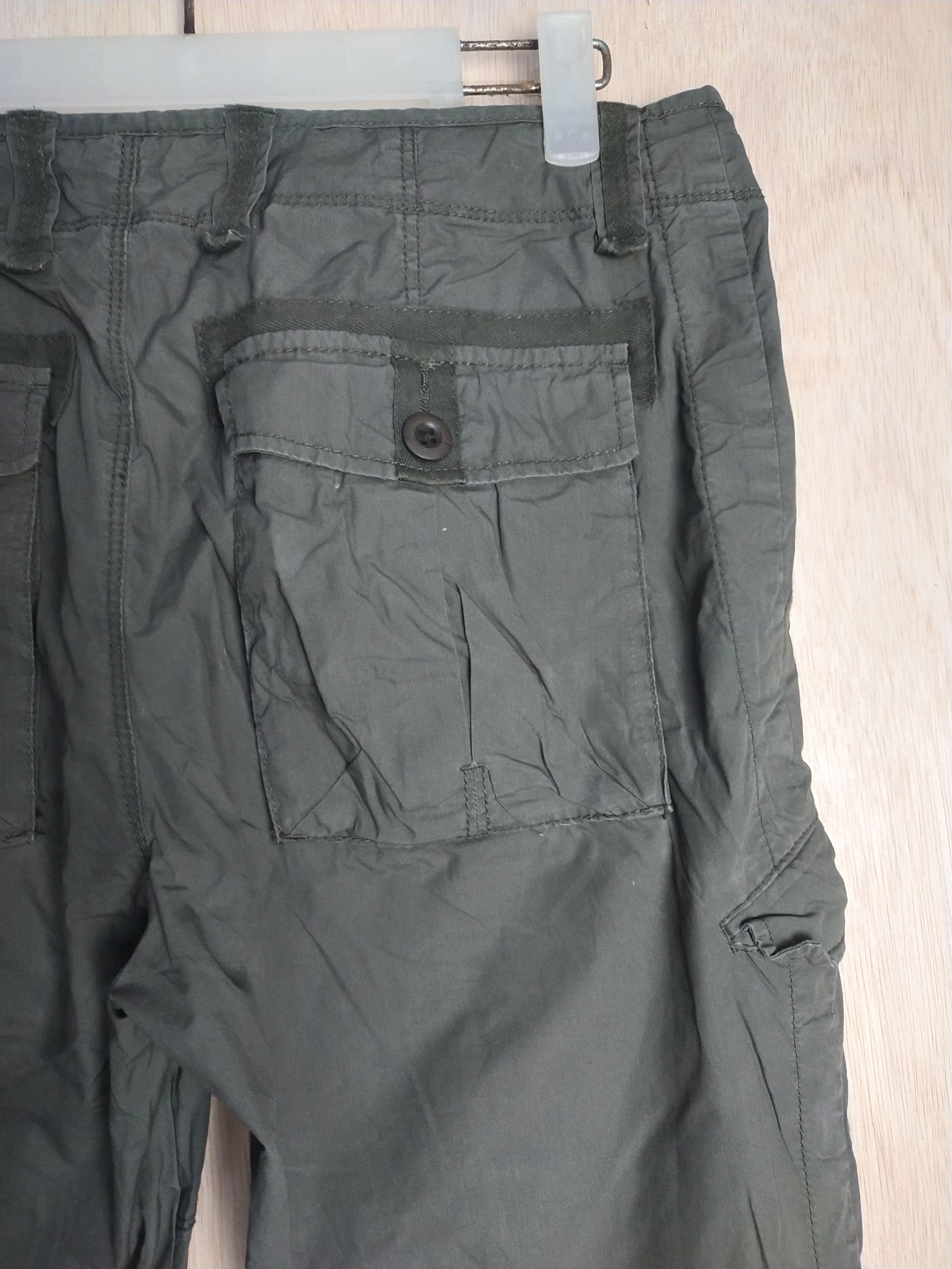 Japanese Brand Uniqlo Green hiking multipocket Cargo Pants #2877 Size US 32 / EU 48 - 14 Thumbnail