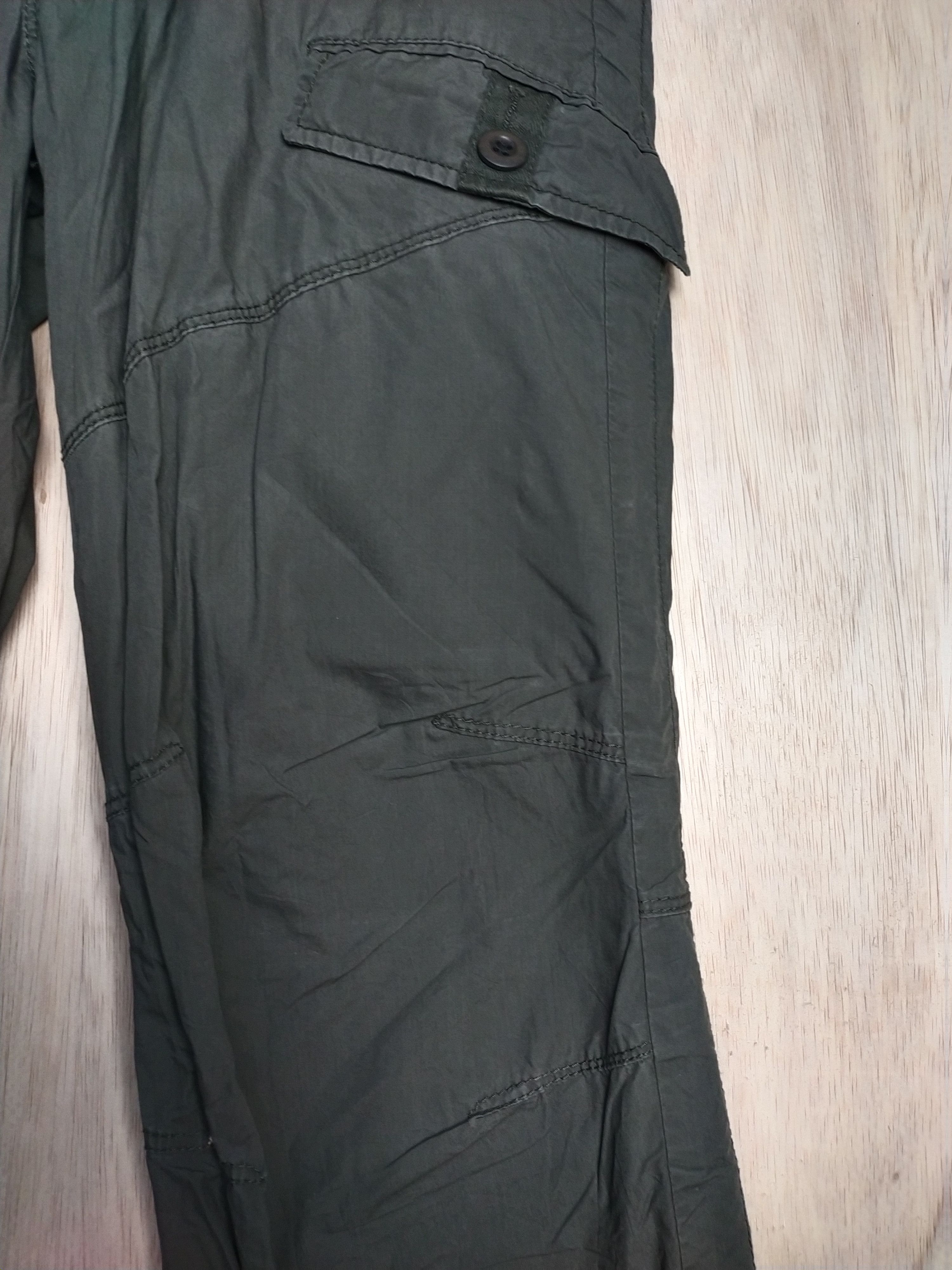 Japanese Brand Uniqlo Green hiking multipocket Cargo Pants #2877 Size US 32 / EU 48 - 7 Thumbnail