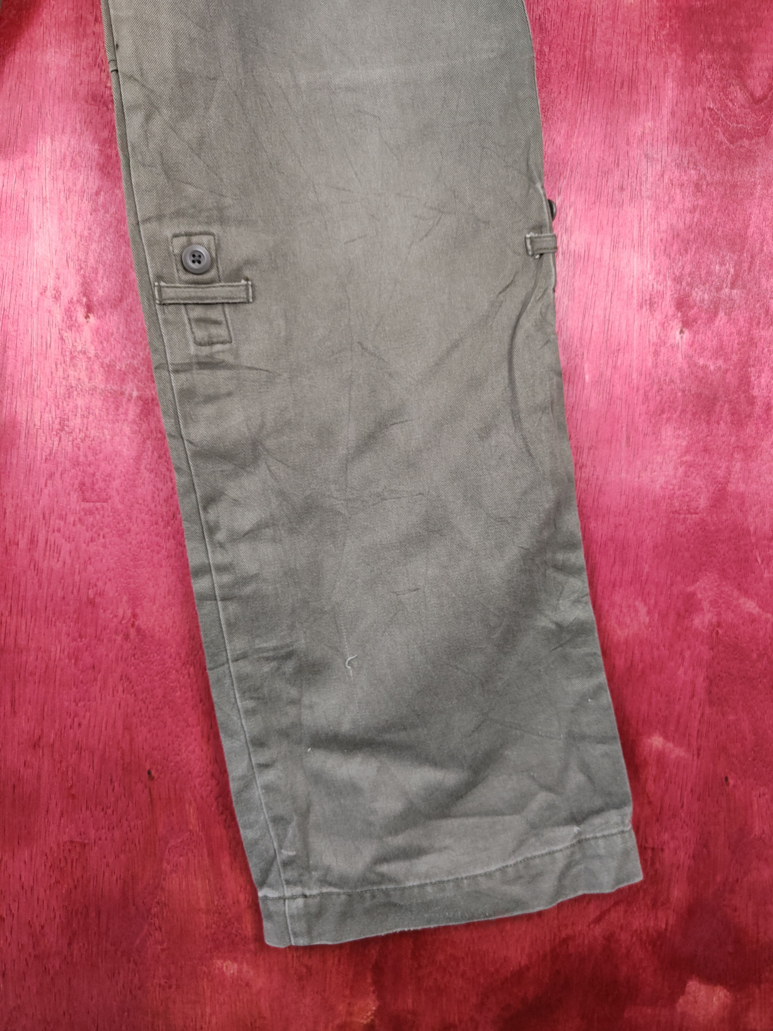 Japanese Brand DL Uniqlo japan faded Tactical Gray cargo Pants #4547 Size US 34 / EU 50 - 7 Thumbnail
