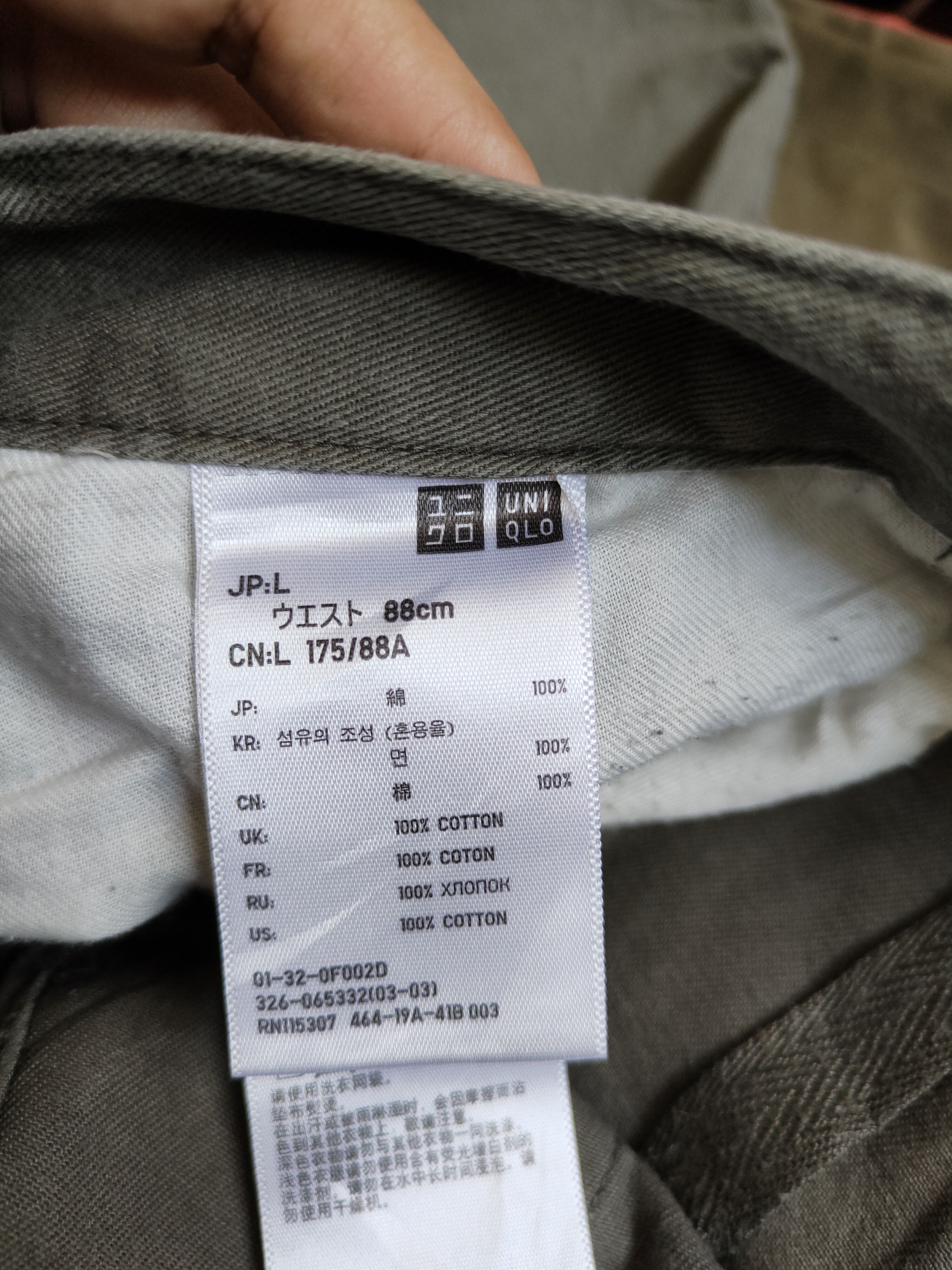 Japanese Brand DL Uniqlo japan faded Tactical Gray cargo Pants #4547 Size US 34 / EU 50 - 14 Thumbnail