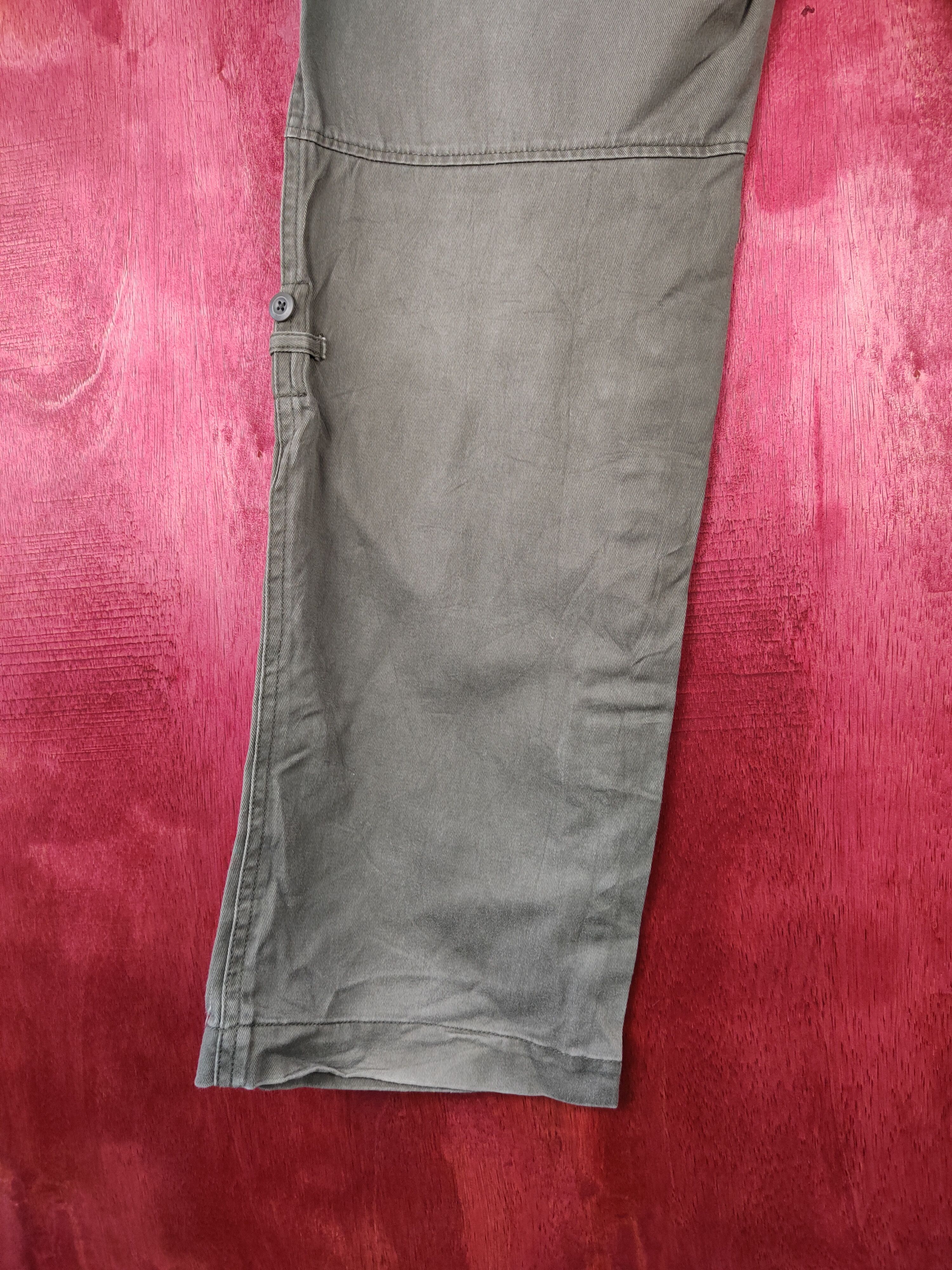 Japanese Brand DL Uniqlo japan faded Tactical Gray cargo Pants #4547 Size US 34 / EU 50 - 11 Thumbnail