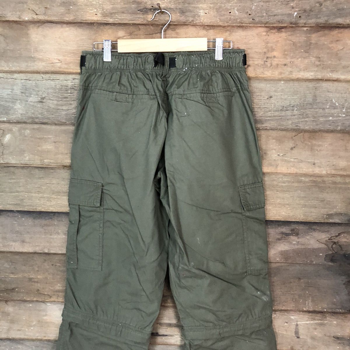 Japanese Brand Anti label hiking track multi pocket Green Cargo Pants #4471 Size US 30 / EU 46 - 12 Thumbnail