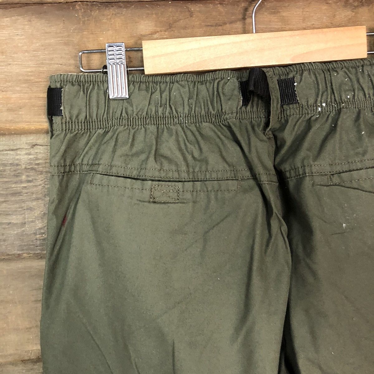 Japanese Brand Anti label hiking track multi pocket Green Cargo Pants #4471 Size US 30 / EU 46 - 14 Thumbnail
