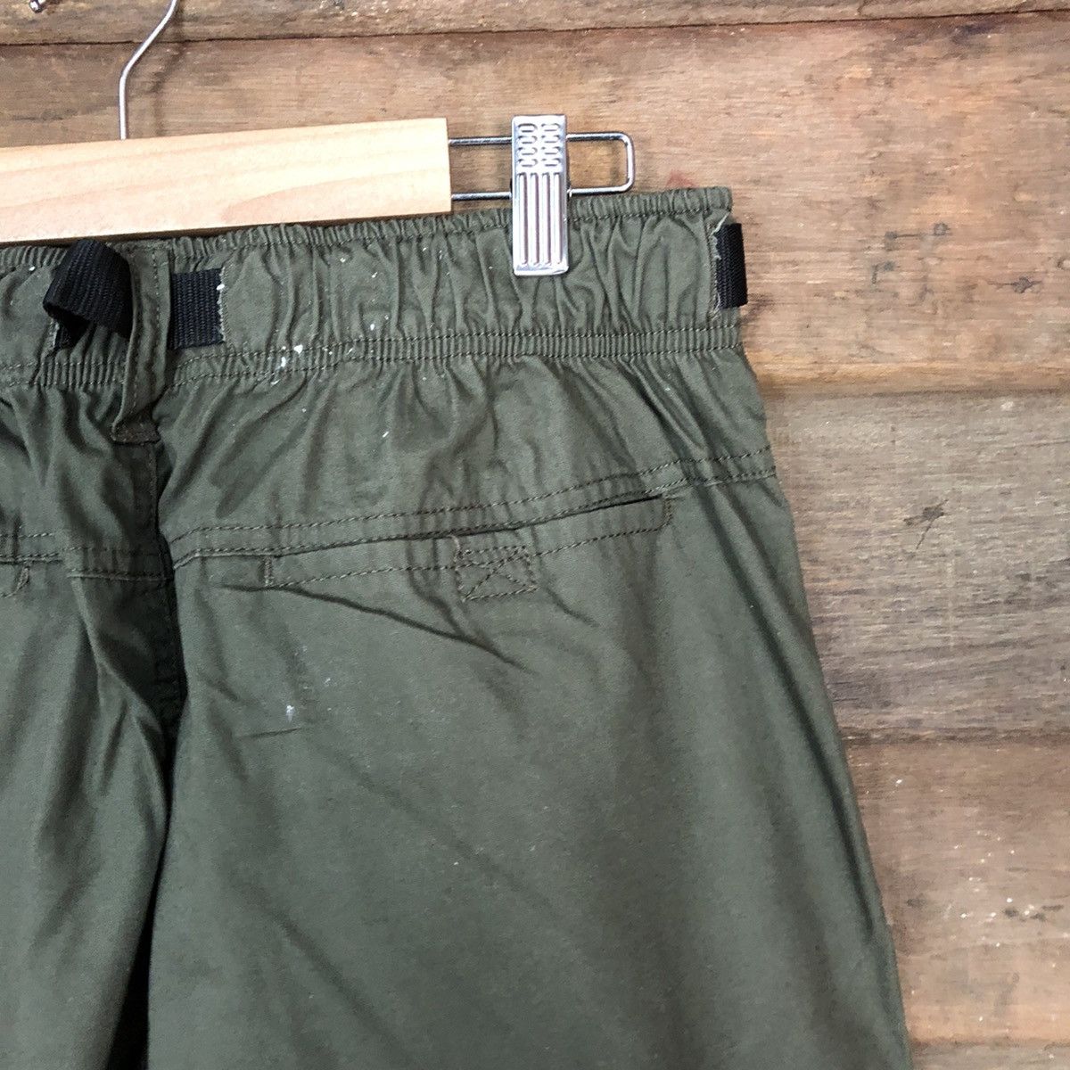 Japanese Brand Anti label hiking track multi pocket Green Cargo Pants #4471 Size US 30 / EU 46 - 15 Thumbnail