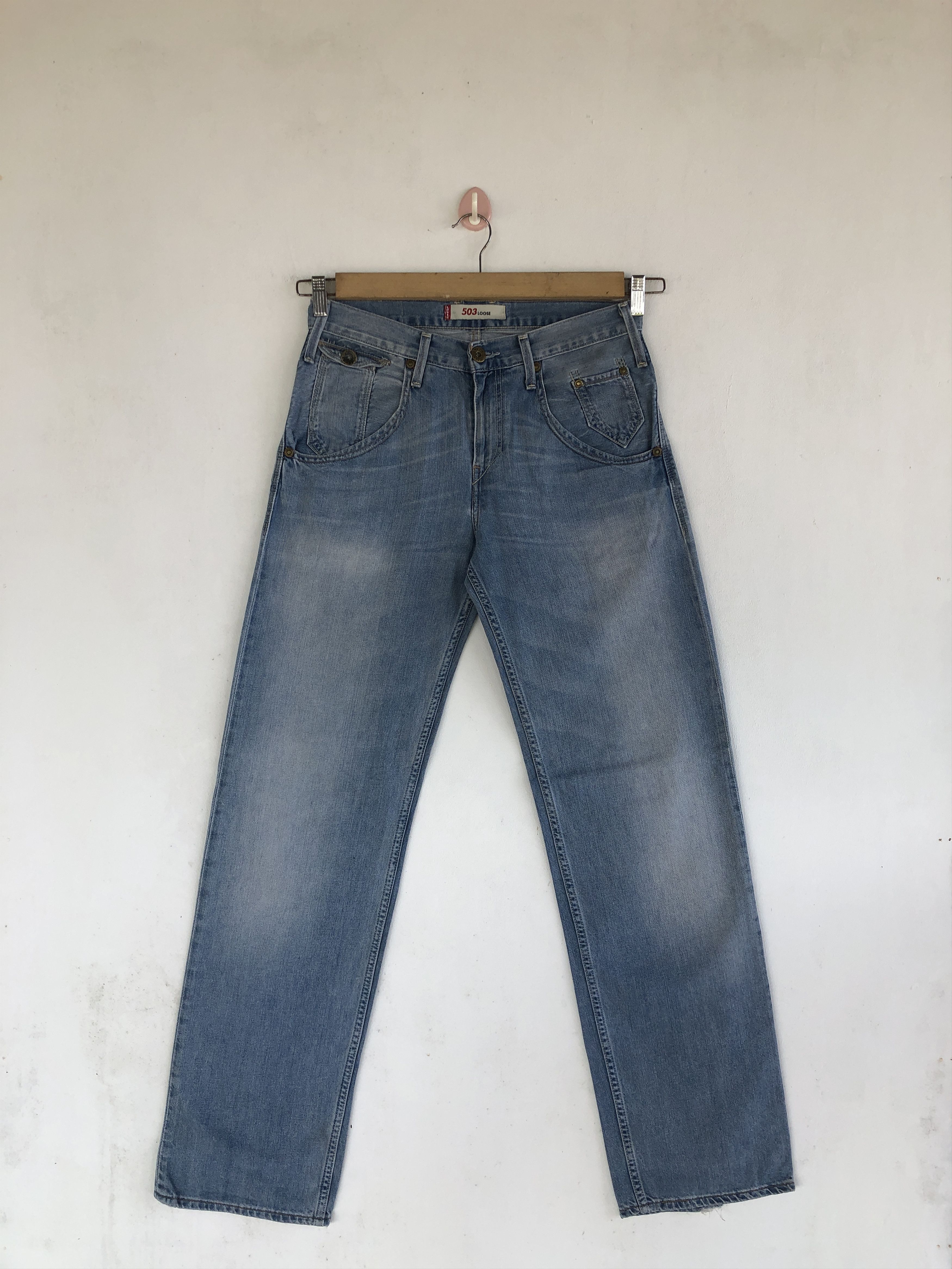 Levi's Vintage Levis Sun Faded Jeans Levi's Light Wash Denim Size 30" / US 8 / IT 44 - 1 Thumbnail