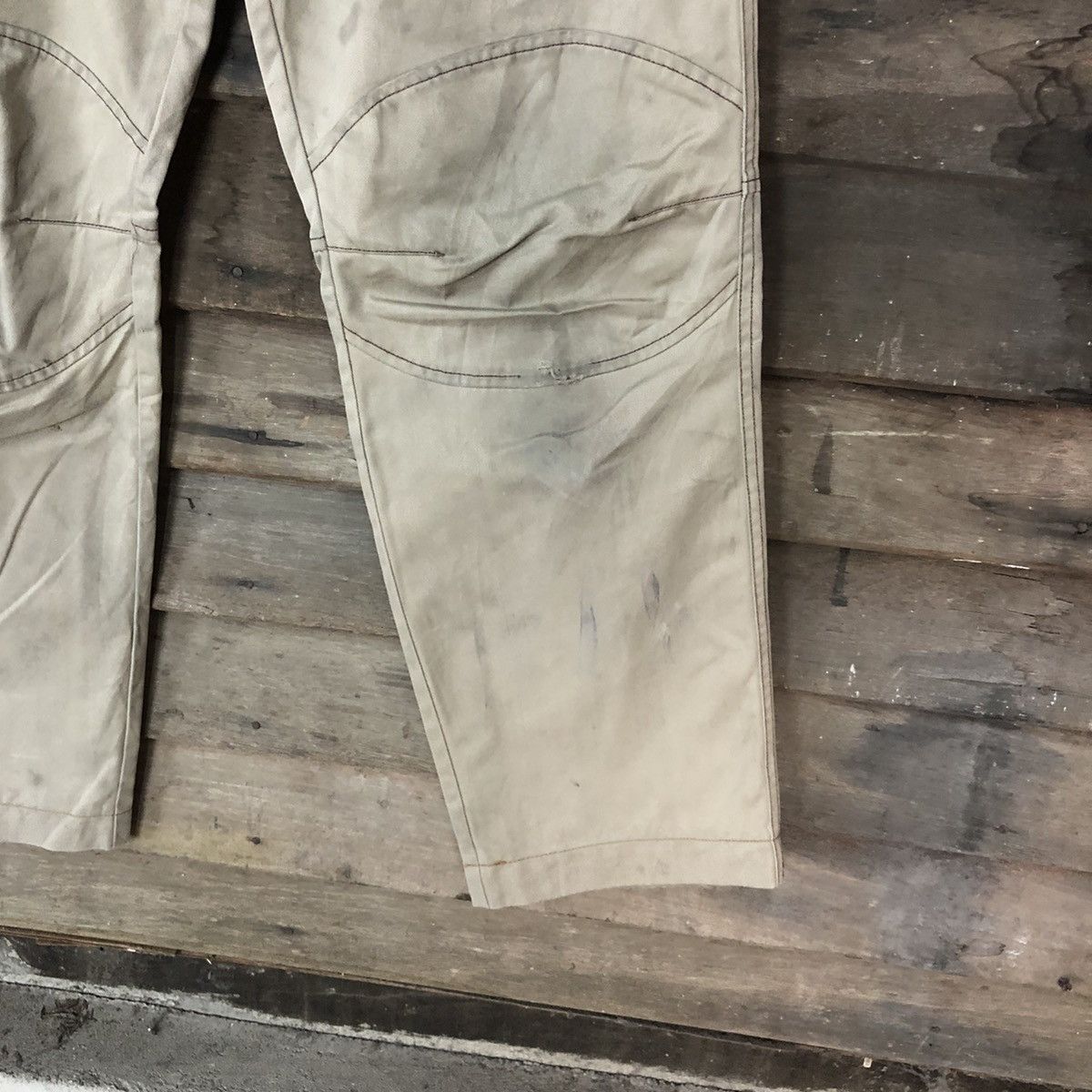 Dickies Dickies Brown dirty thrashed utility Cargo Pants #6905 Size US 31 - 9 Thumbnail