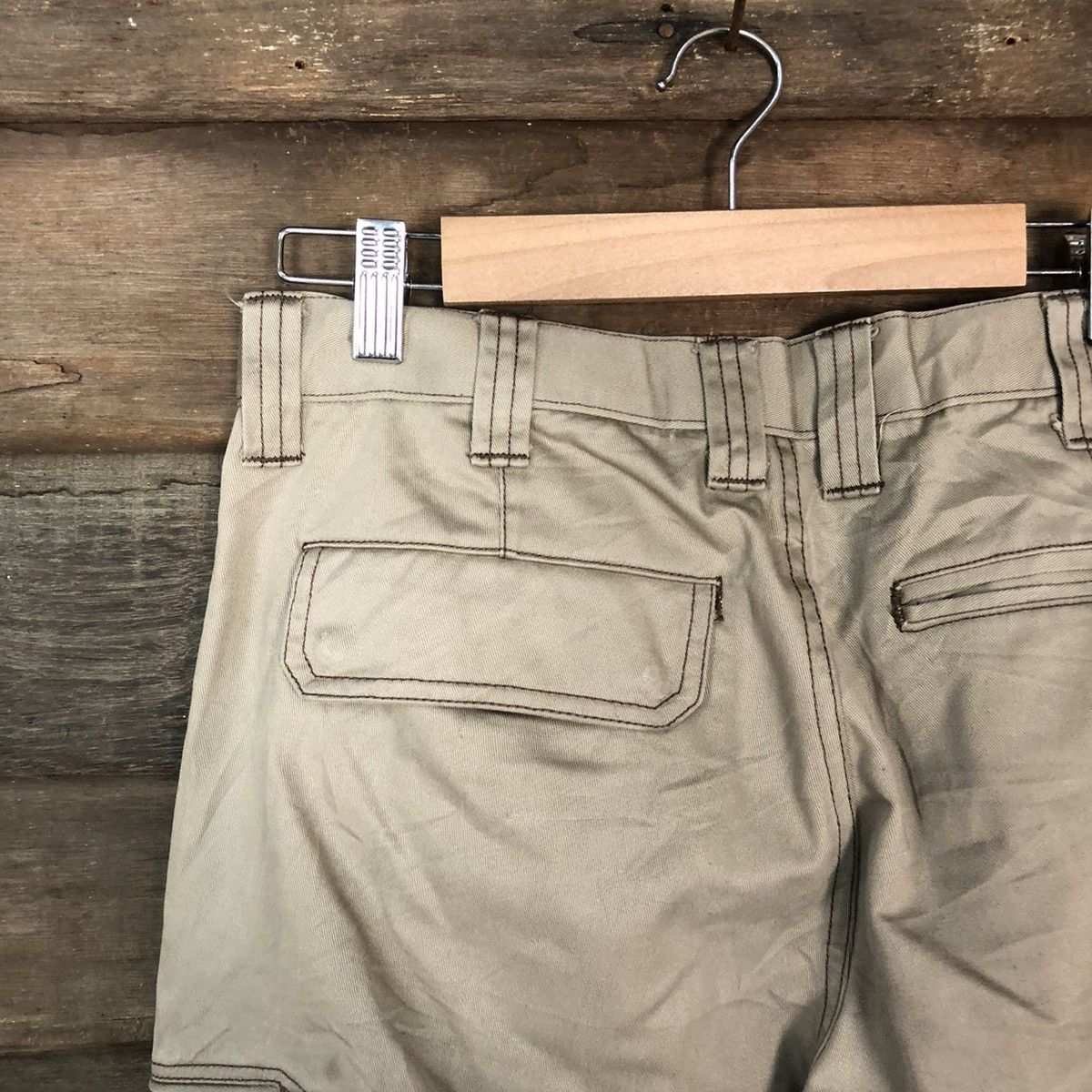 Dickies Dickies Brown dirty thrashed utility Cargo Pants #6905 Size US 31 - 14 Thumbnail