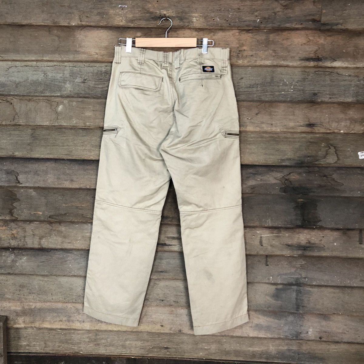 Dickies Dickies Brown dirty thrashed utility Cargo Pants #6905 Size US 31 - 11 Thumbnail