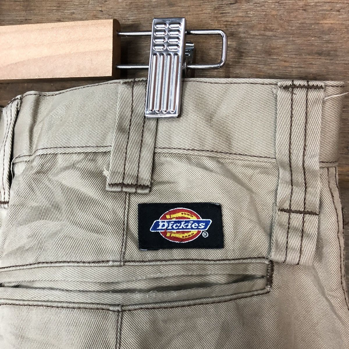Dickies Dickies Brown dirty thrashed utility Cargo Pants #6905 Size US 31 - 10 Thumbnail