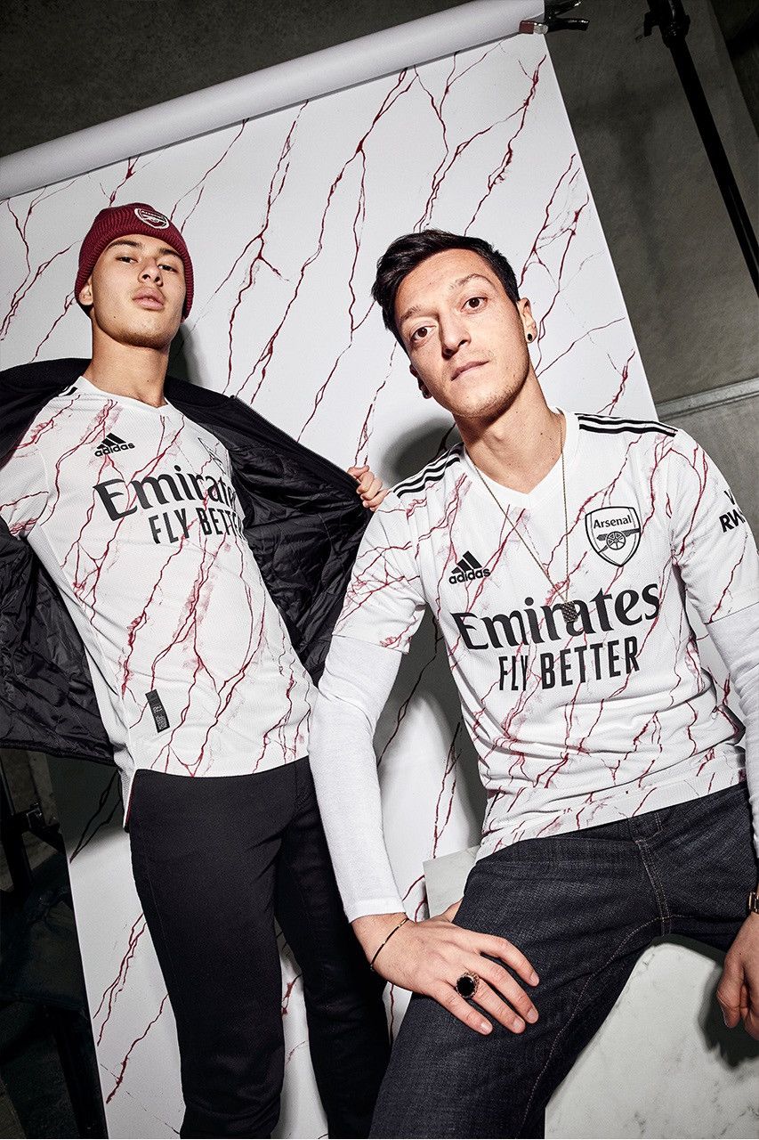 Adidas 2020 2021 Arsenal London Adidas Away Kit Soccer Jersey Shirt Size US S / EU 44-46 / 1 - 2 Thumbnail