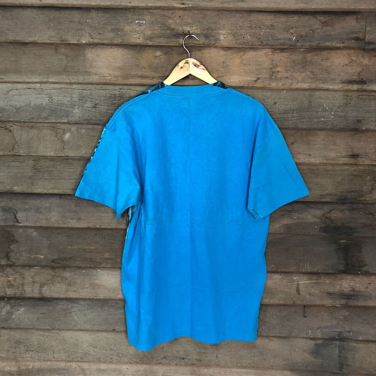 Japanese Brand Japan skull seditionaries Blue Short Sleeve Shirt #3850 Size US L / EU 52-54 / 3 - 9 Thumbnail