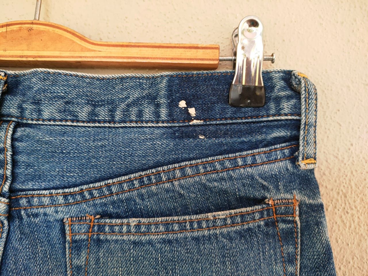 Japanese Brand Green Japanese Redline Distressed Denim Size US 31 - 3 Thumbnail