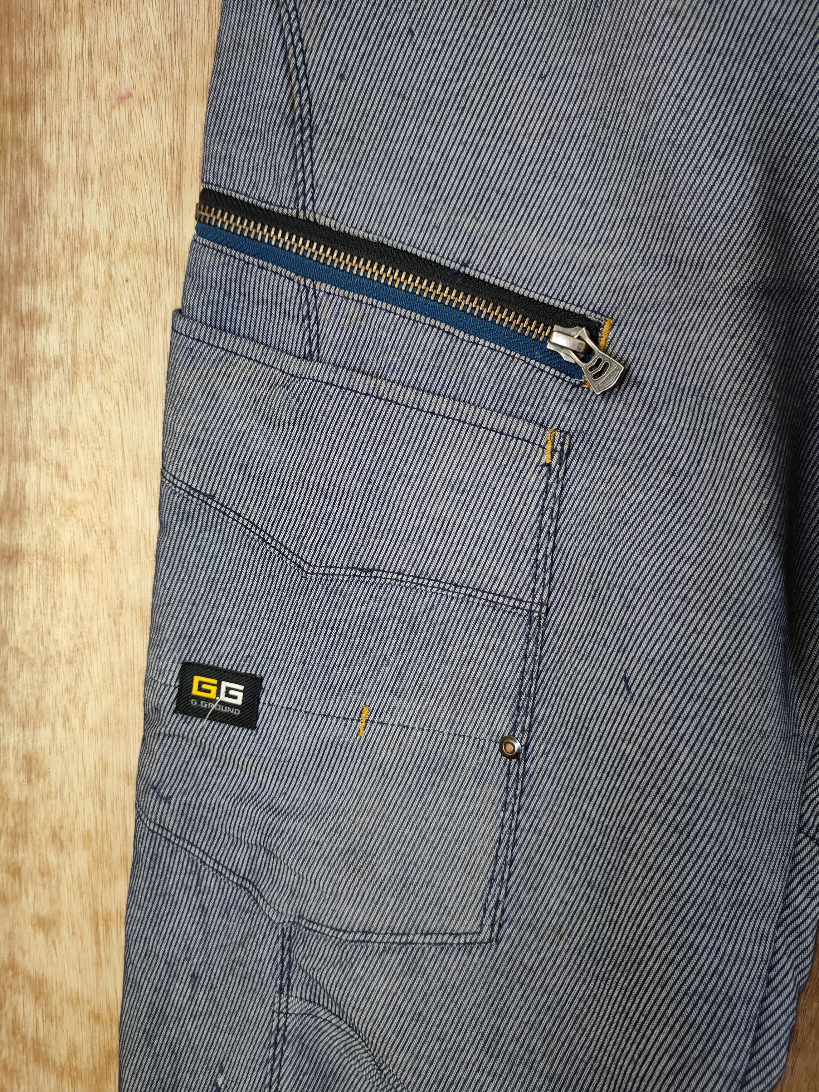 Japanese Brand DLL G-Ground stripe tactical cargo pants #46-281 Size US 30 / EU 46 - 5 Thumbnail
