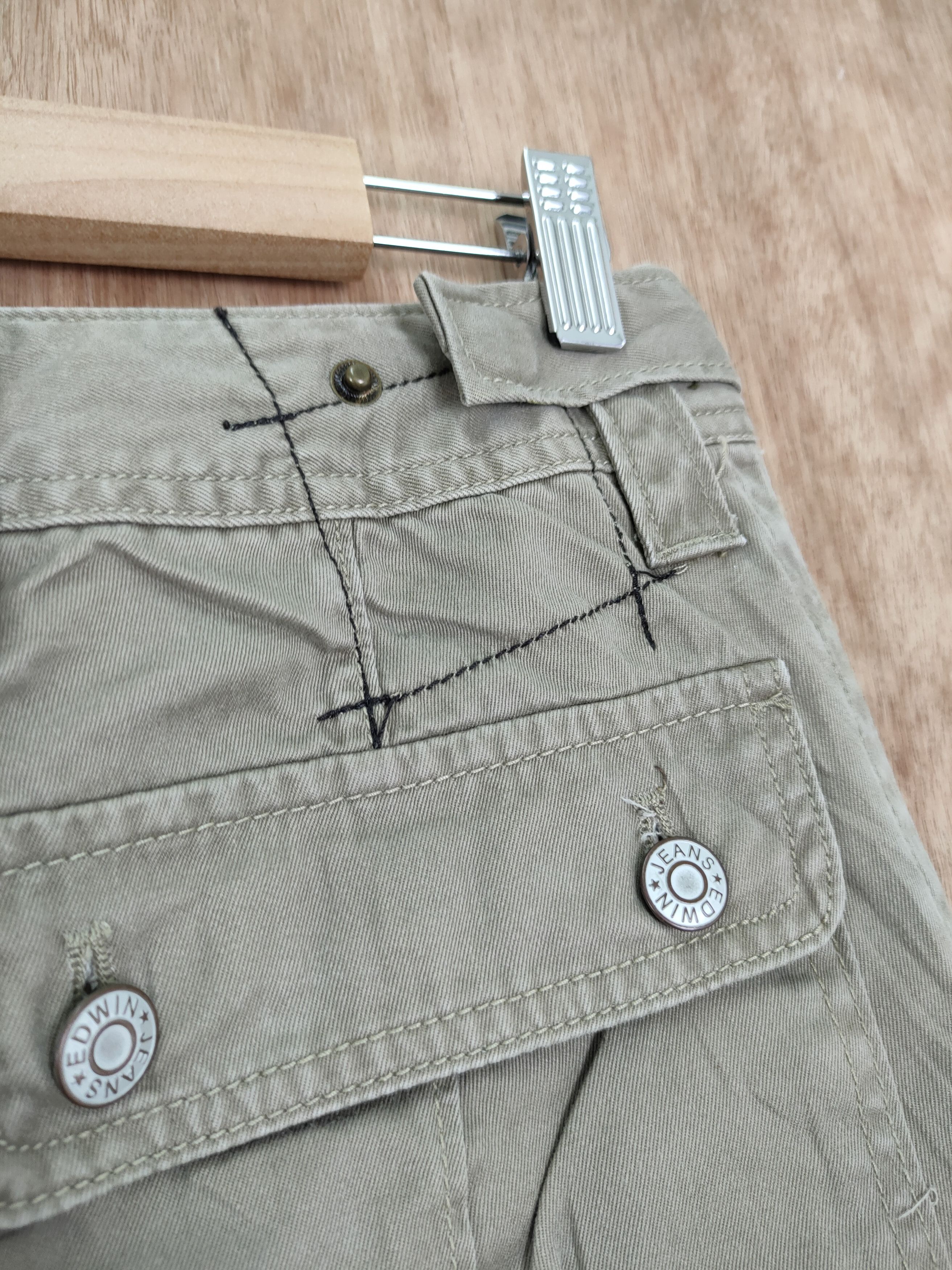 Japanese Brand Edwin bush pants brown multi pocket vintage style #196 Size US 28 / EU 44 - 12 Thumbnail