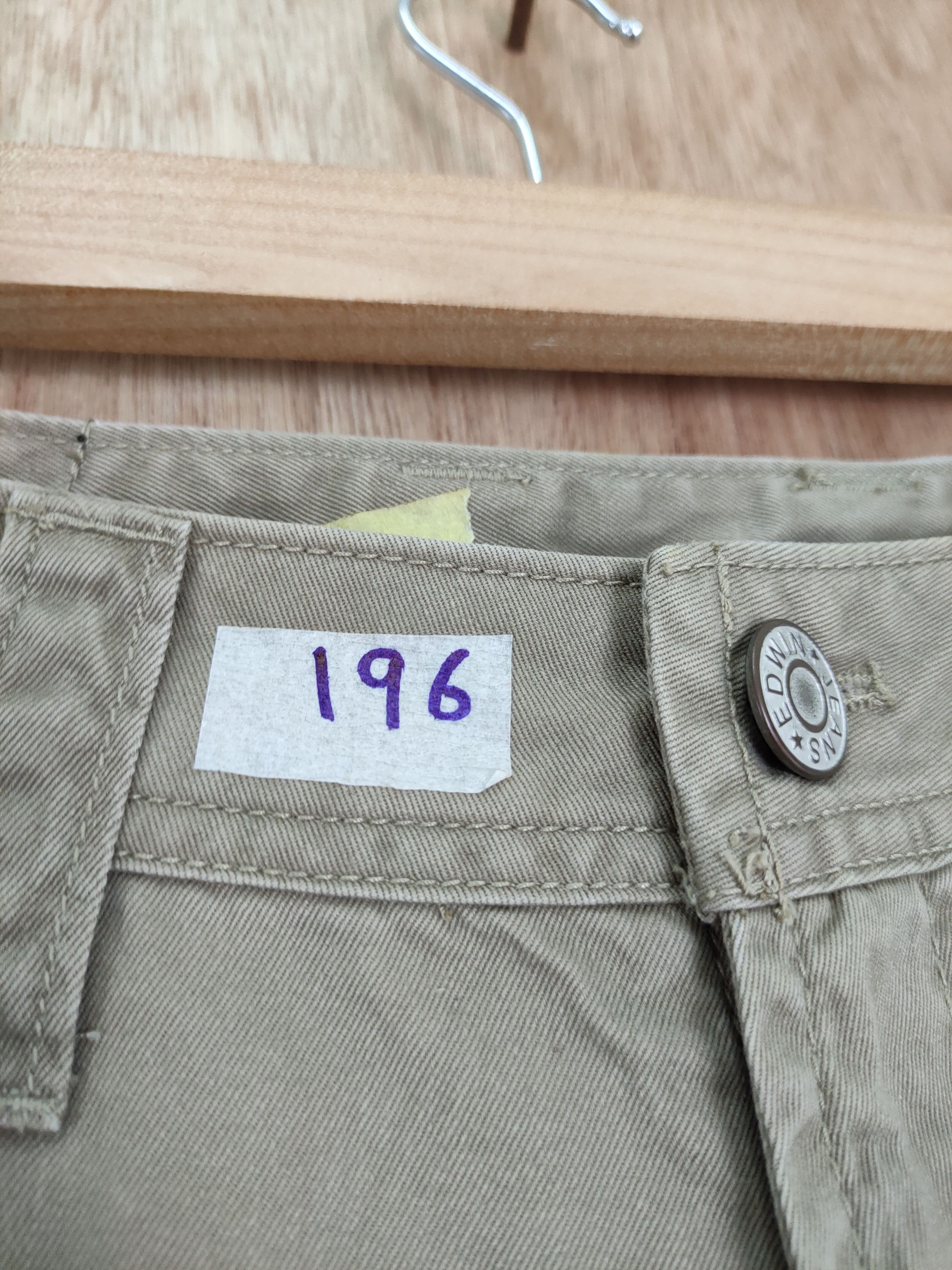 Japanese Brand Edwin bush pants brown multi pocket vintage style #196 Size US 28 / EU 44 - 5 Thumbnail