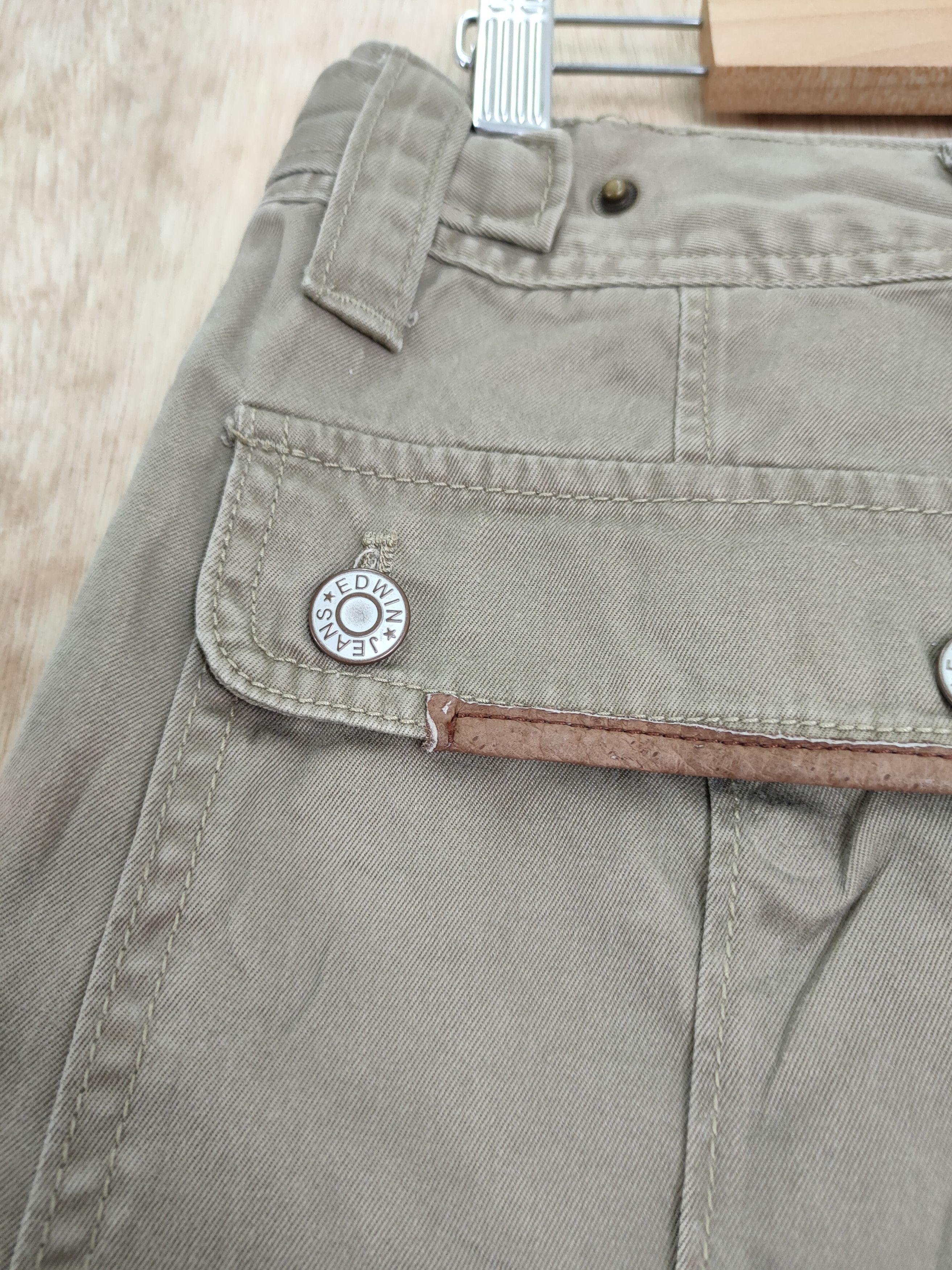 Japanese Brand Edwin bush pants brown multi pocket vintage style #196 Size US 28 / EU 44 - 11 Thumbnail