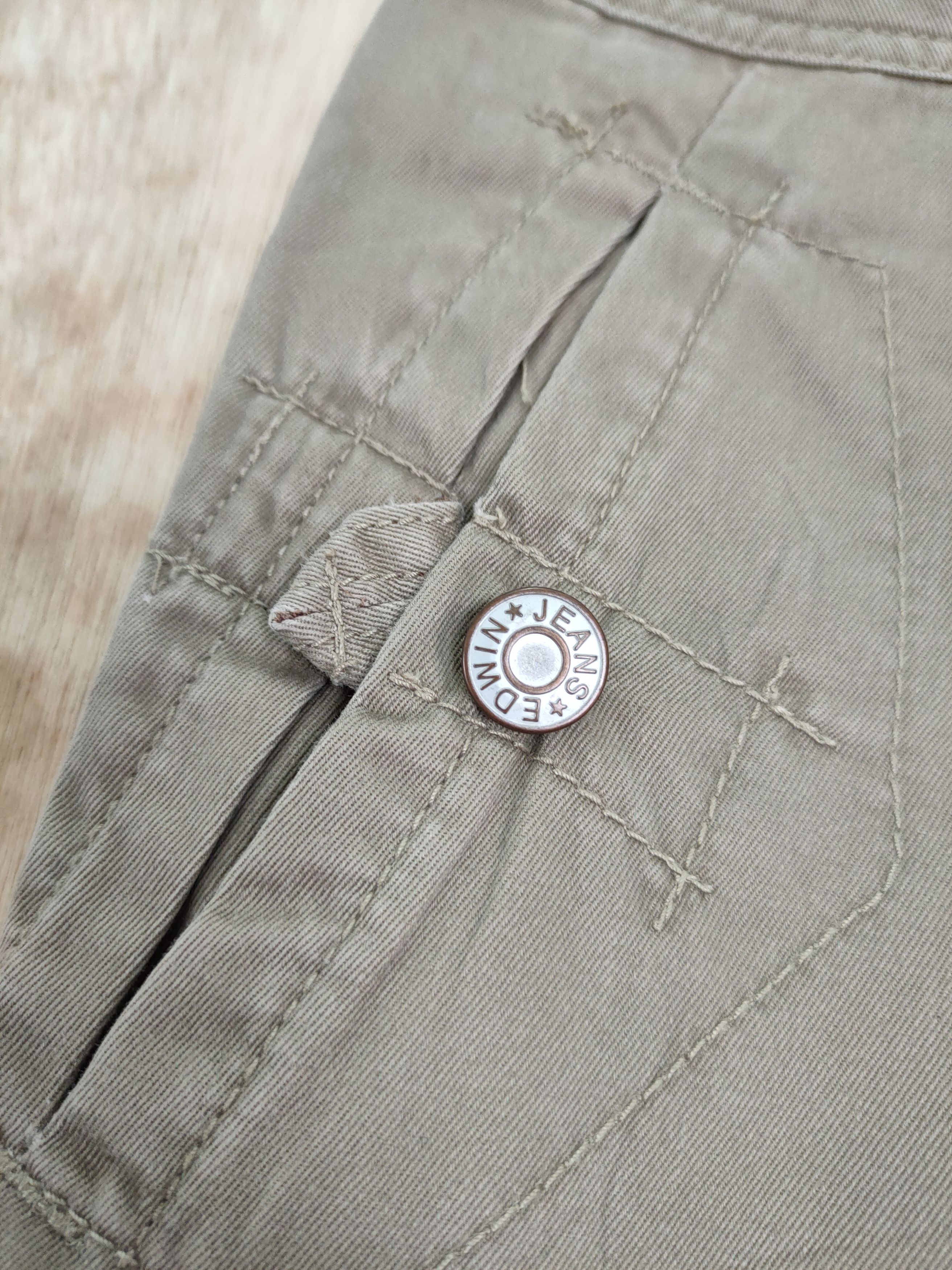 Japanese Brand Edwin bush pants brown multi pocket vintage style #196 Size US 28 / EU 44 - 6 Thumbnail