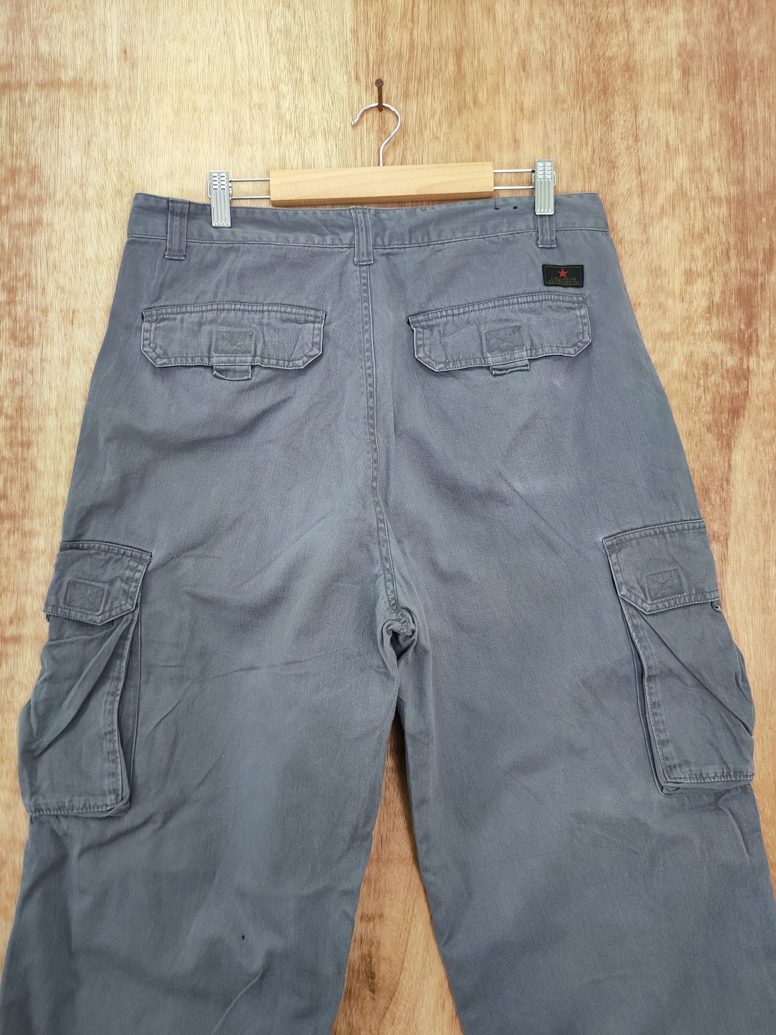 Japanese Brand DL Coliseum tactical vintage streetwear cargo pants #941 Size US 34 / EU 50 - 9 Thumbnail