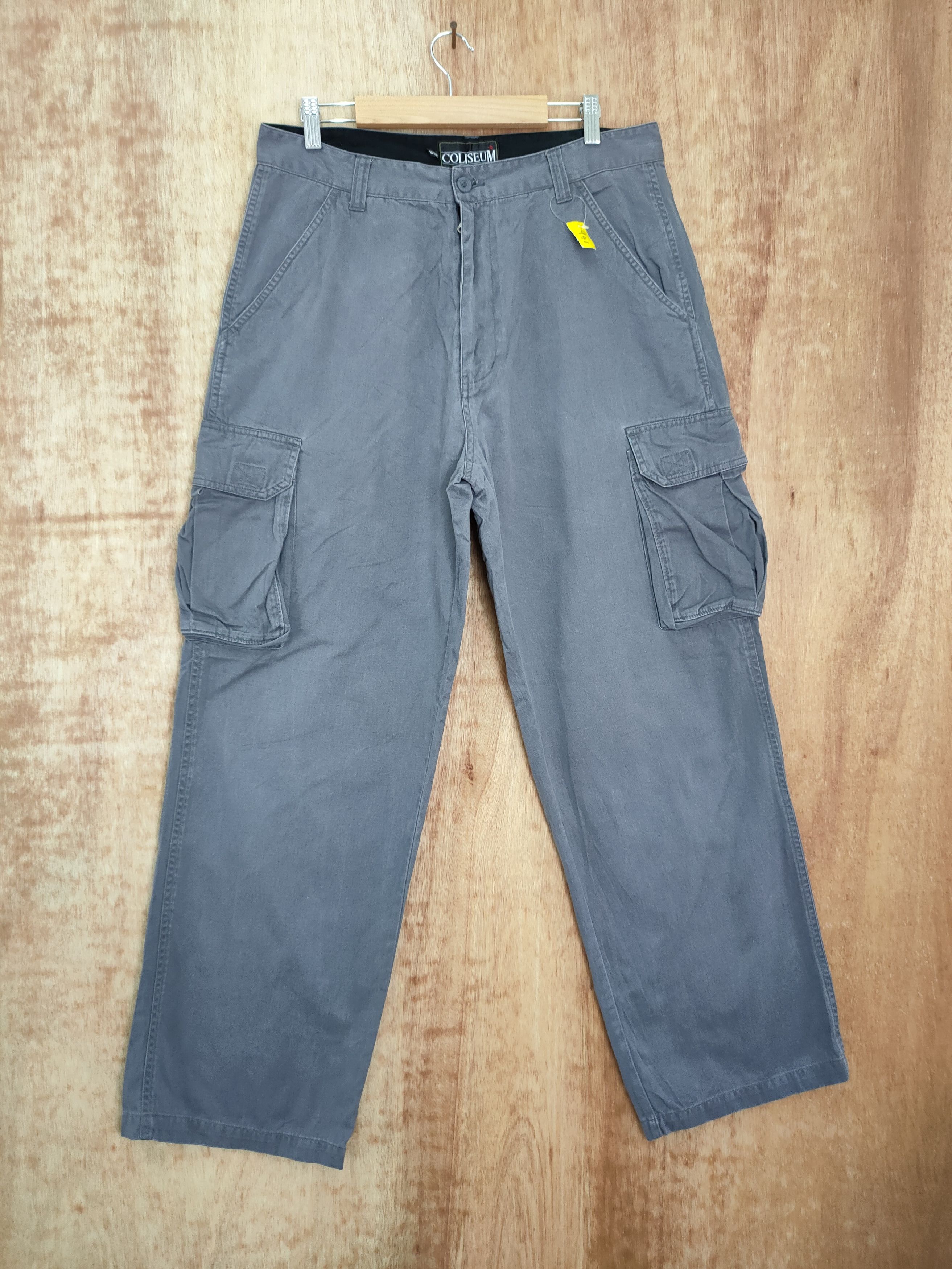 Japanese Brand DL Coliseum tactical vintage streetwear cargo pants #941 Size US 34 / EU 50 - 1 Thumbnail