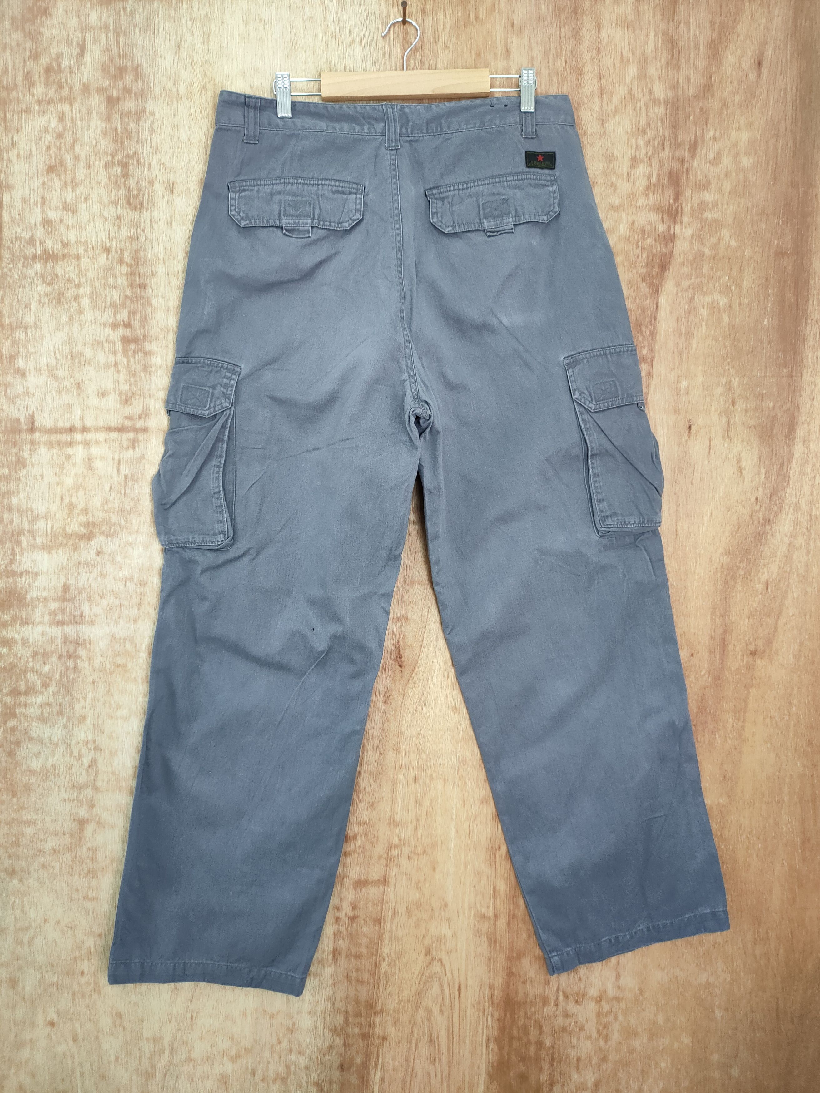 Japanese Brand DL Coliseum tactical vintage streetwear cargo pants #941 Size US 34 / EU 50 - 7 Thumbnail