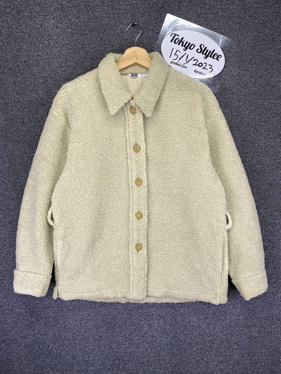 Lemaire x Uniqlo Faux Fur Sherpa Coats Jacket Cardigan