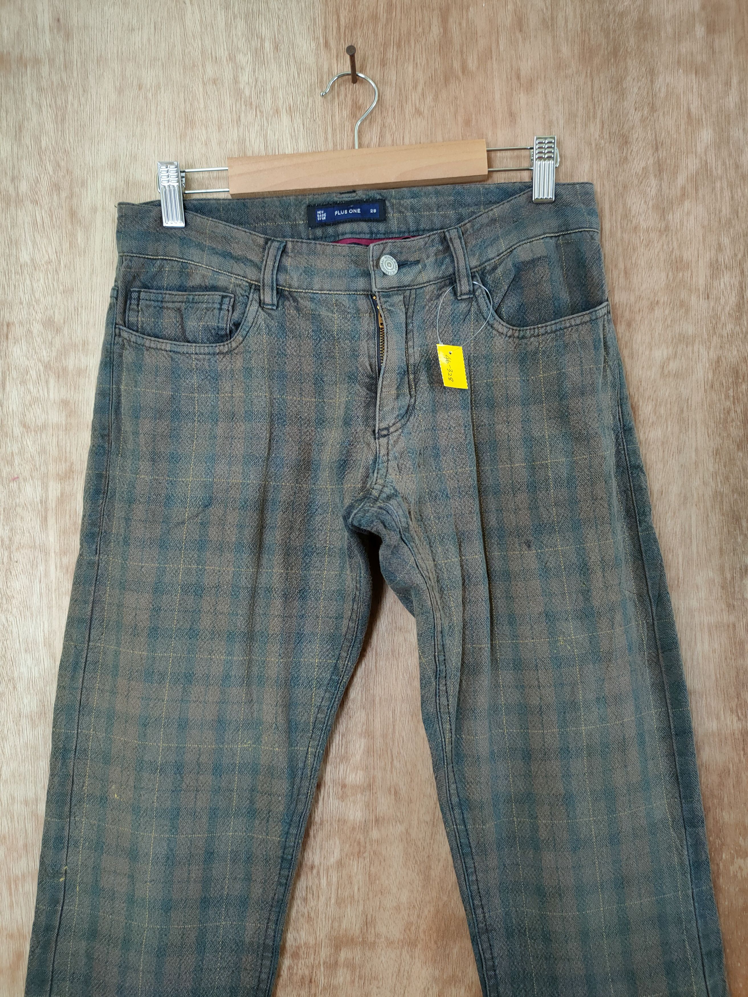 Plus One Clothing DLL Plus one checkered punk seditionaries pants #46-328 Size US 28 / EU 44 - 3 Thumbnail