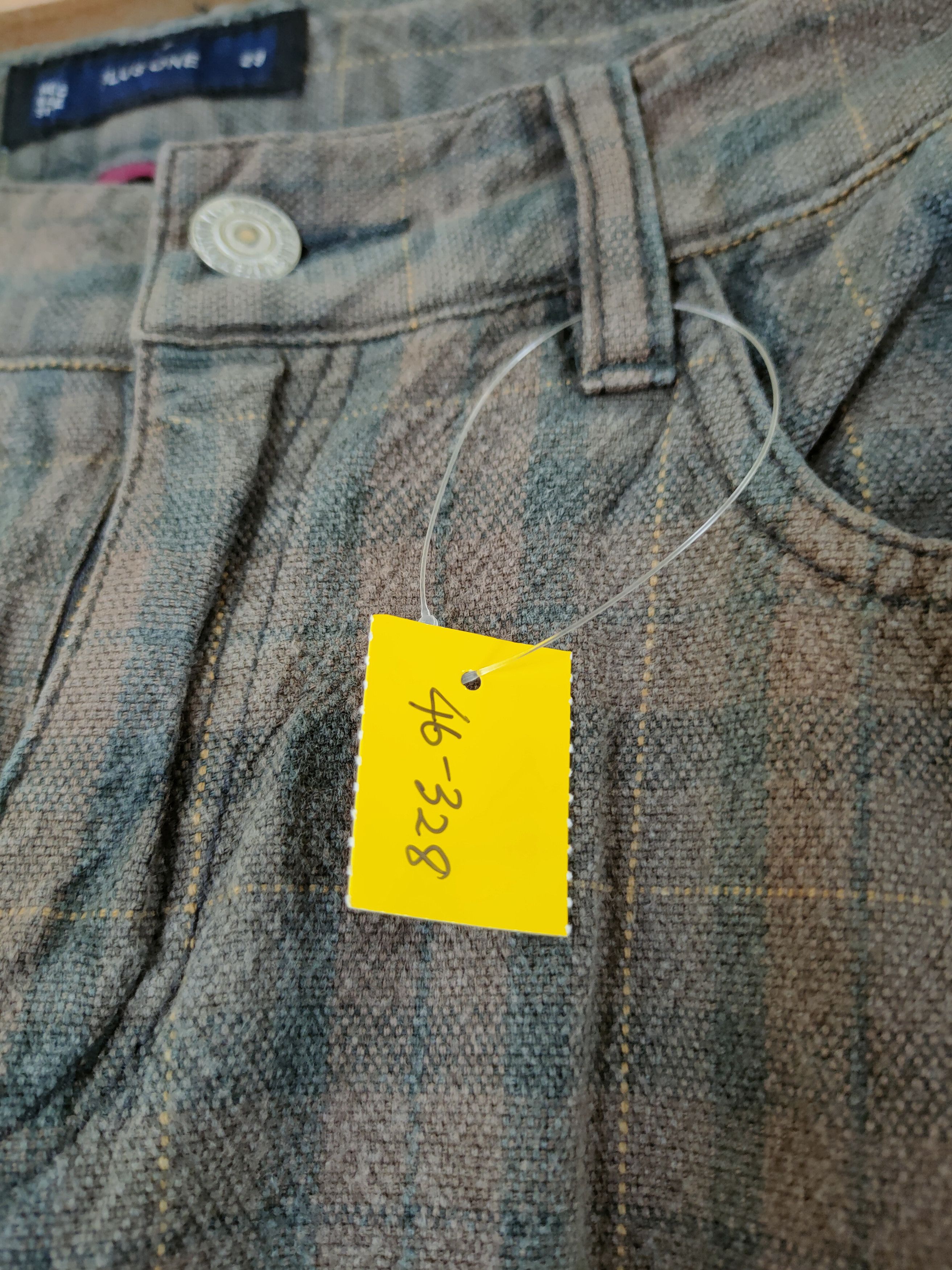 Plus One Clothing DLL Plus one checkered punk seditionaries pants #46-328 Size US 28 / EU 44 - 4 Thumbnail