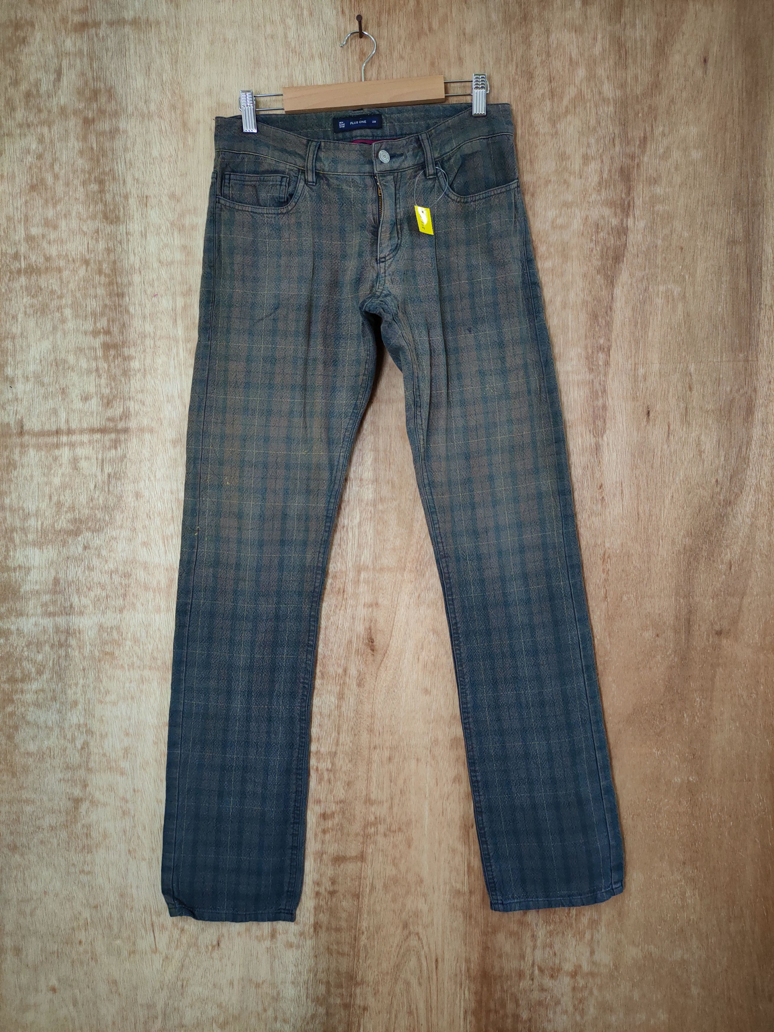 Plus One Clothing DLL Plus one checkered punk seditionaries pants #46-328 Size US 28 / EU 44 - 1 Thumbnail