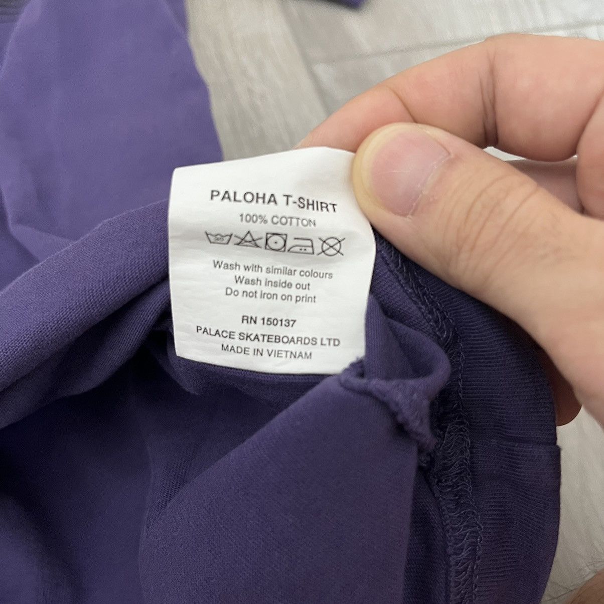 Palace Palace Paloha Aloha Tee Purple Large Size US L / EU 52-54 / 3 - 4 Thumbnail