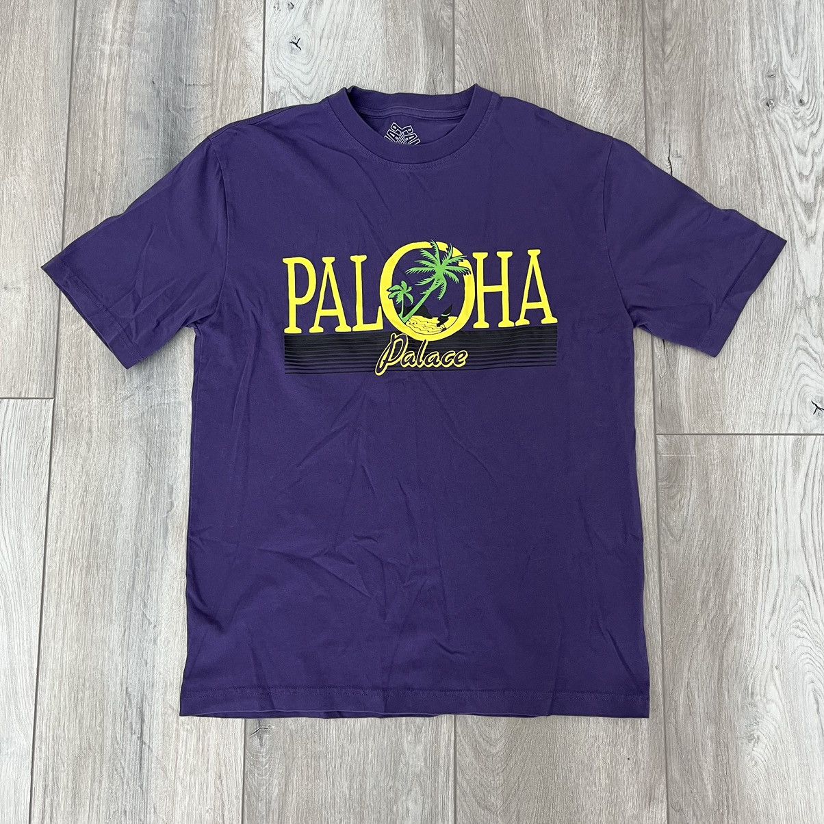 Palace Palace Paloha Aloha Tee Purple Large Size US L / EU 52-54 / 3 - 1 Thumbnail