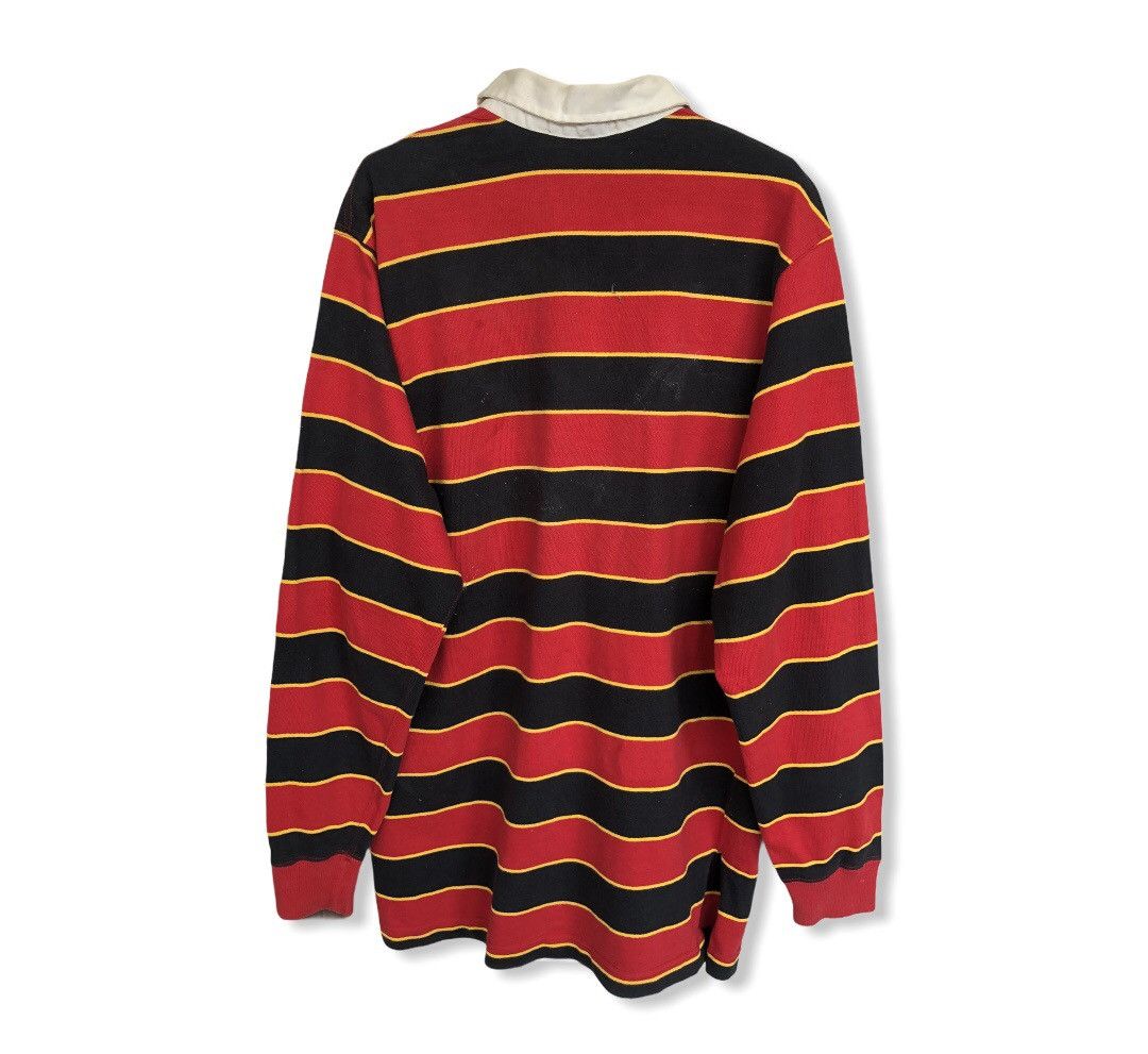 Polo Ralph Lauren Vintage Polo Ralph Lauren Rugby Long Sleeve Shirt Size US L / EU 52-54 / 3 - 3 Thumbnail
