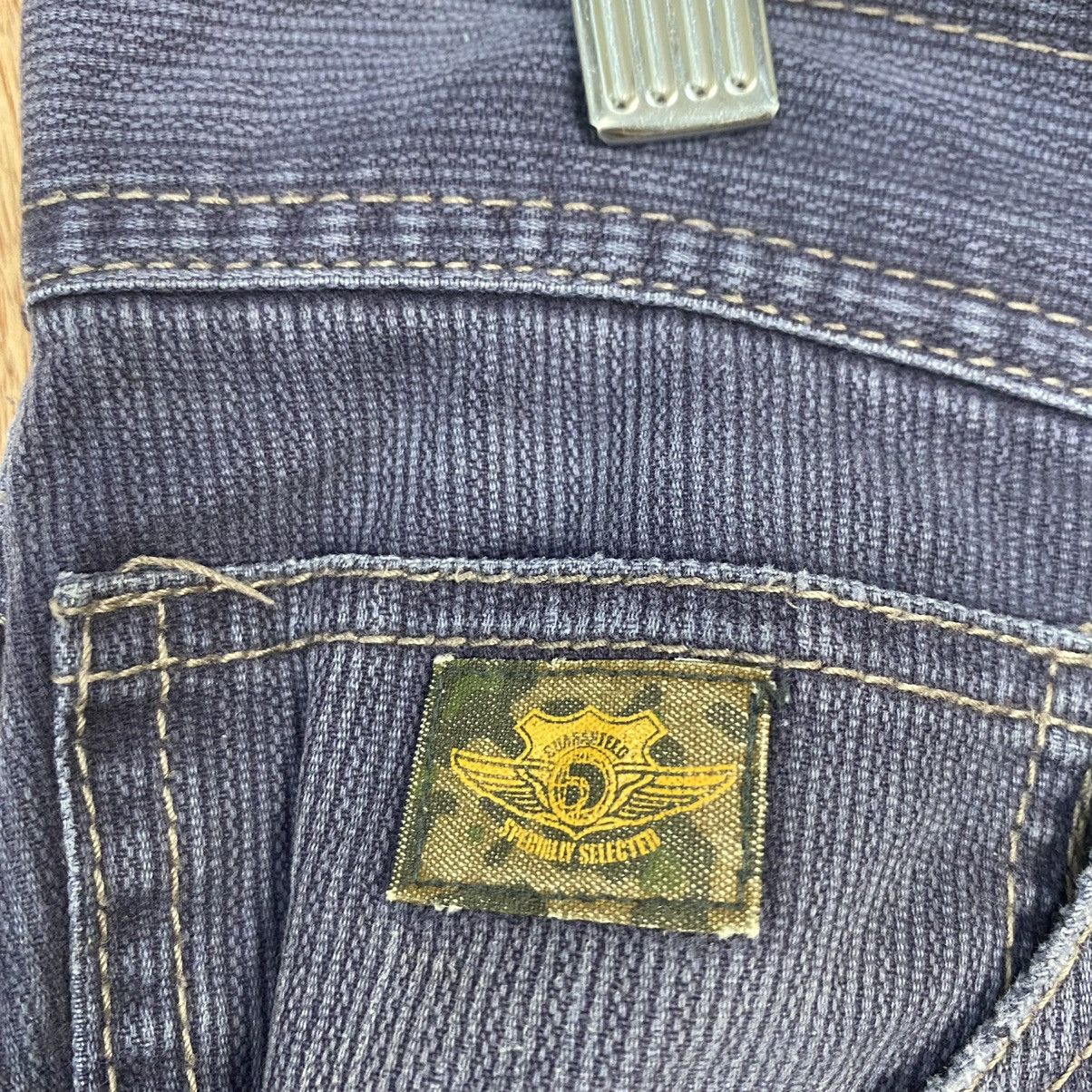 Japanese Brand DL Dogman Blue Multipocket Cargo Pants #1956 Size US 30 / EU 46 - 7 Thumbnail