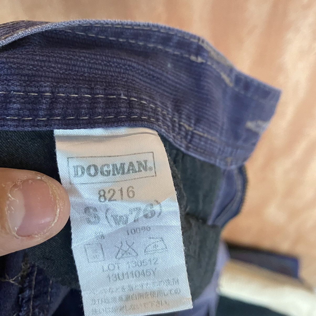 Japanese Brand DL Dogman Blue Multipocket Cargo Pants #1956 Size US 30 / EU 46 - 17 Thumbnail