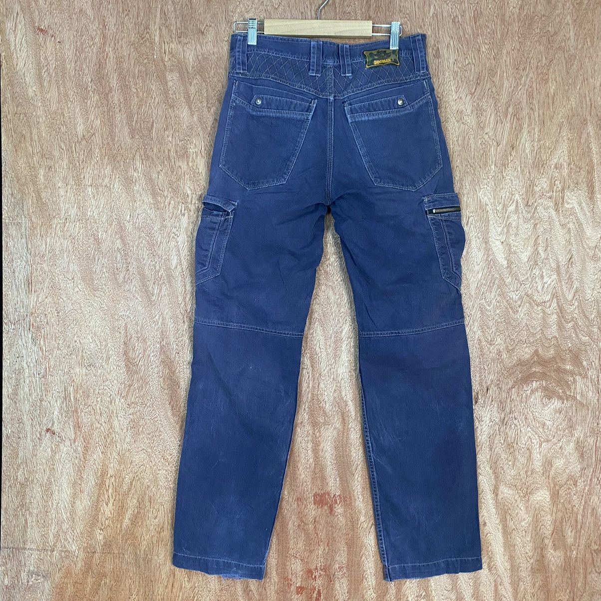 Japanese Brand DL Dogman Blue Multipocket Cargo Pants #1956 Size US 30 / EU 46 - 13 Thumbnail