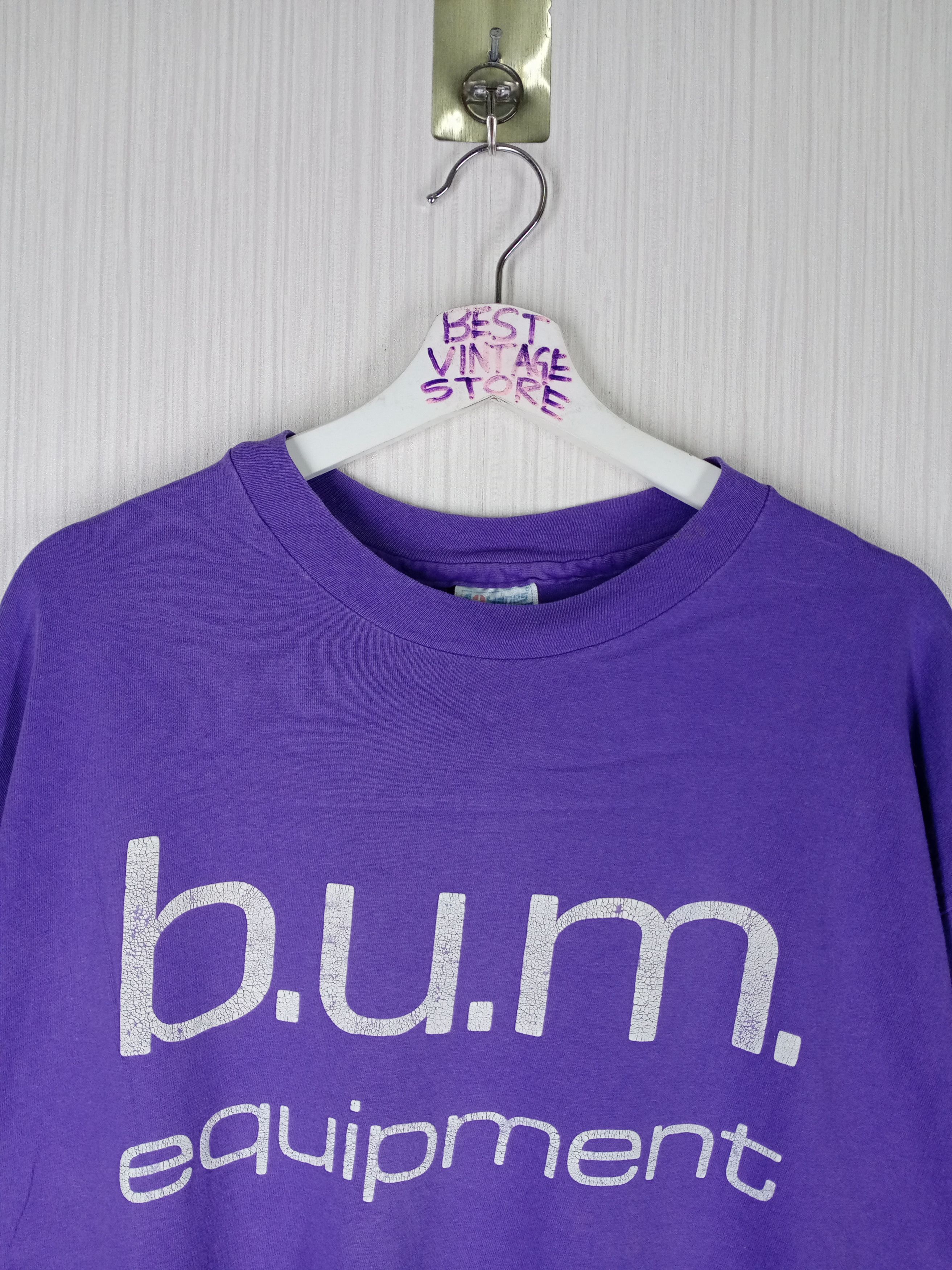 B.U.M Equipment Vintage 90s B.U.M. Equipment T-Shirt Size US XL / EU 56 / 4 - 3 Thumbnail