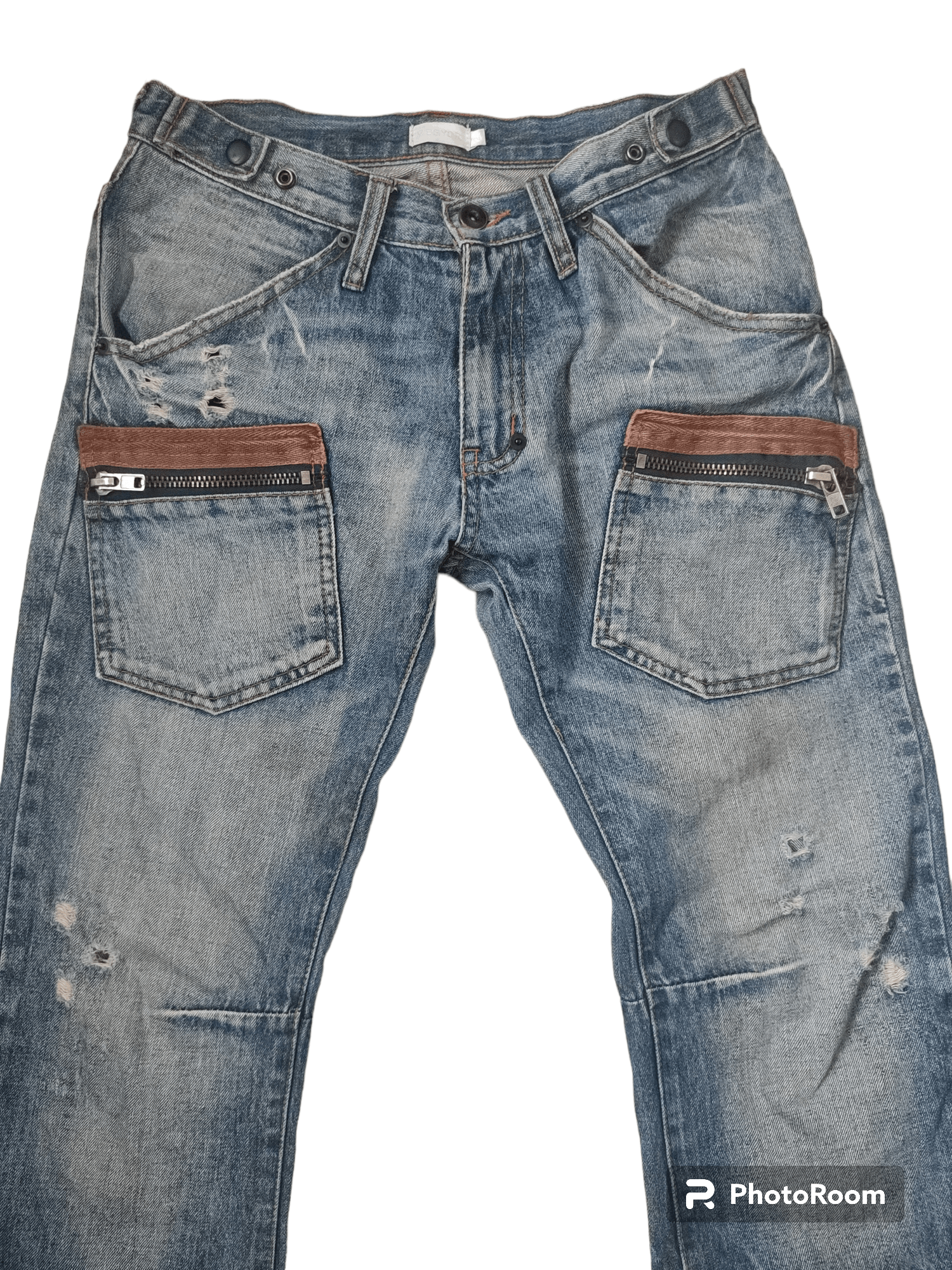 Japanese Brand 🇯🇵 Japanese Brand Seditionaries Punk Bush Denim Size US 30 / EU 46 - 2 Thumbnail