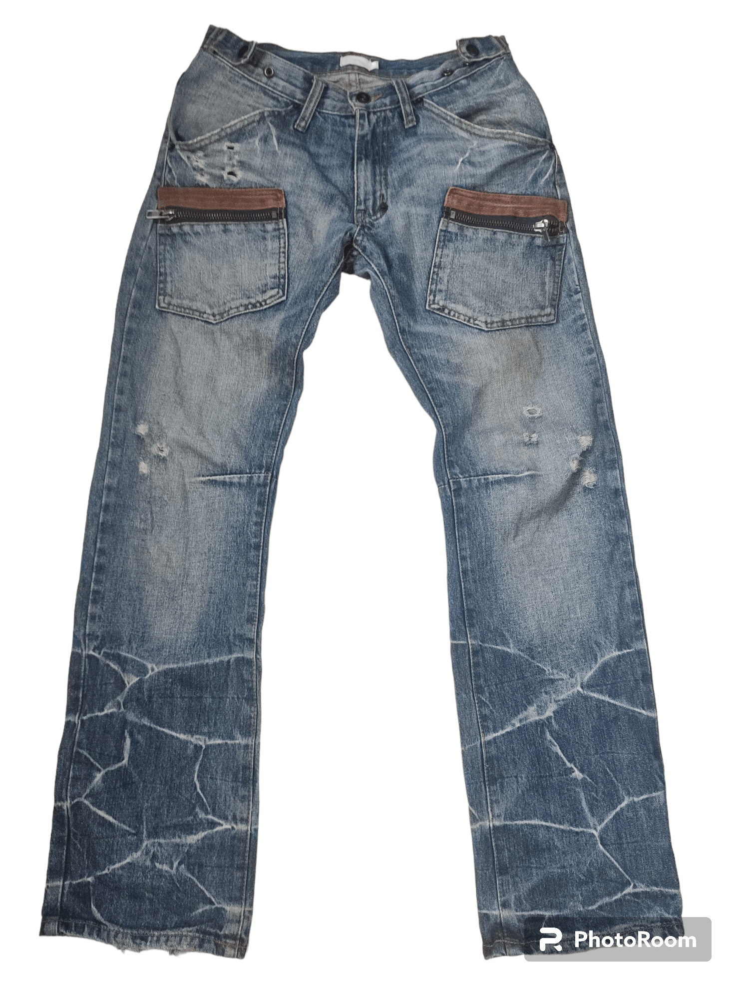 Japanese Brand 🇯🇵 Japanese Brand Seditionaries Punk Bush Denim Size US 30 / EU 46 - 1 Thumbnail