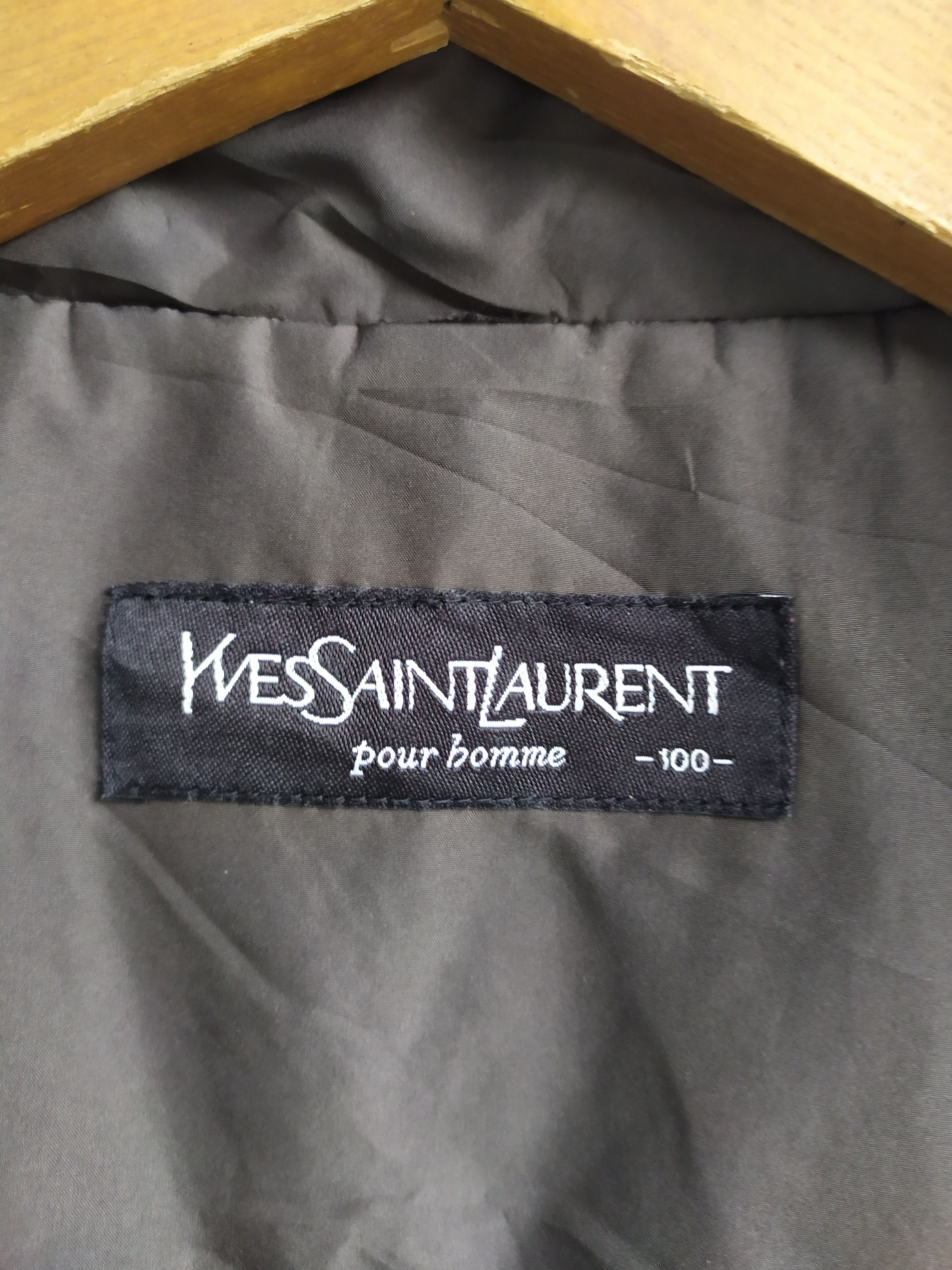 Vintage × Yves Saint Laurent Vintage YSL Jacket Yves Saint Laurent Pour Homme Size US M / EU 48-50 / 2 - 3 Thumbnail
