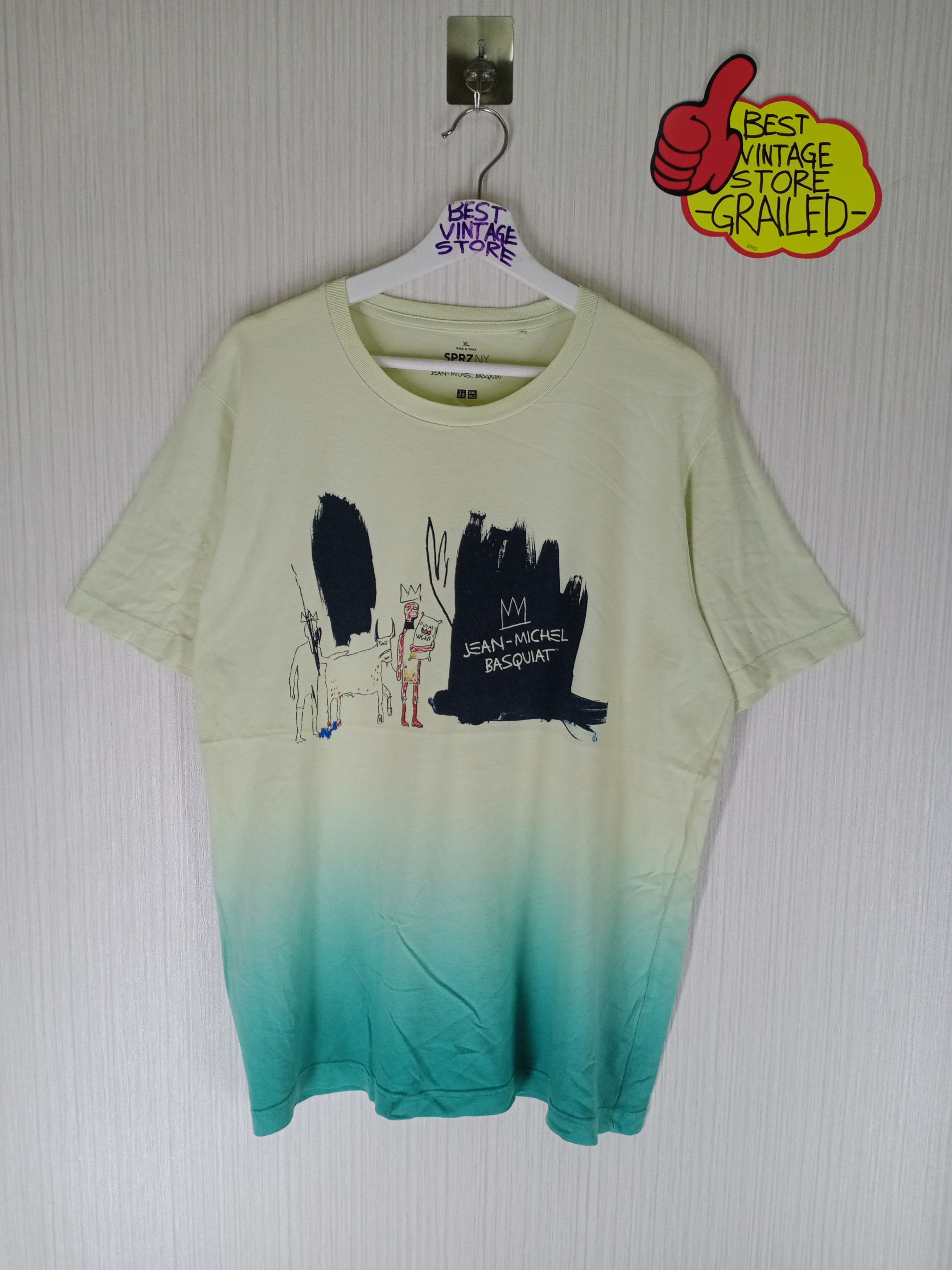 Jean-Michel Basquiat Rare Jean Michel Basquit x Uniqlo Size US L / EU 52-54 / 3 - 1 Thumbnail