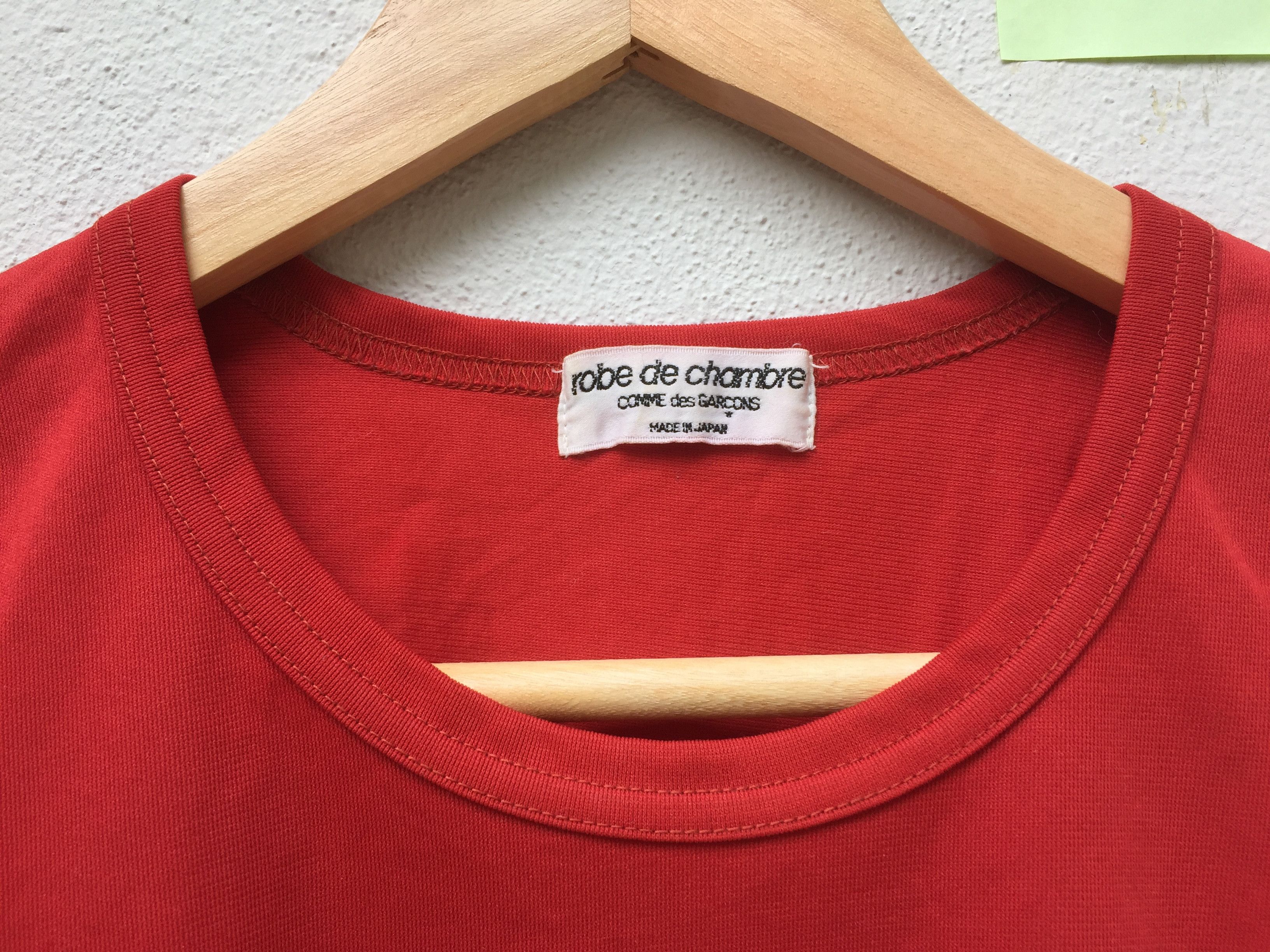 Comme des Garcons Vintage 90s Robe de Chambre Comme des Garçons T-shirt Size US S / EU 44-46 / 1 - 5 Thumbnail