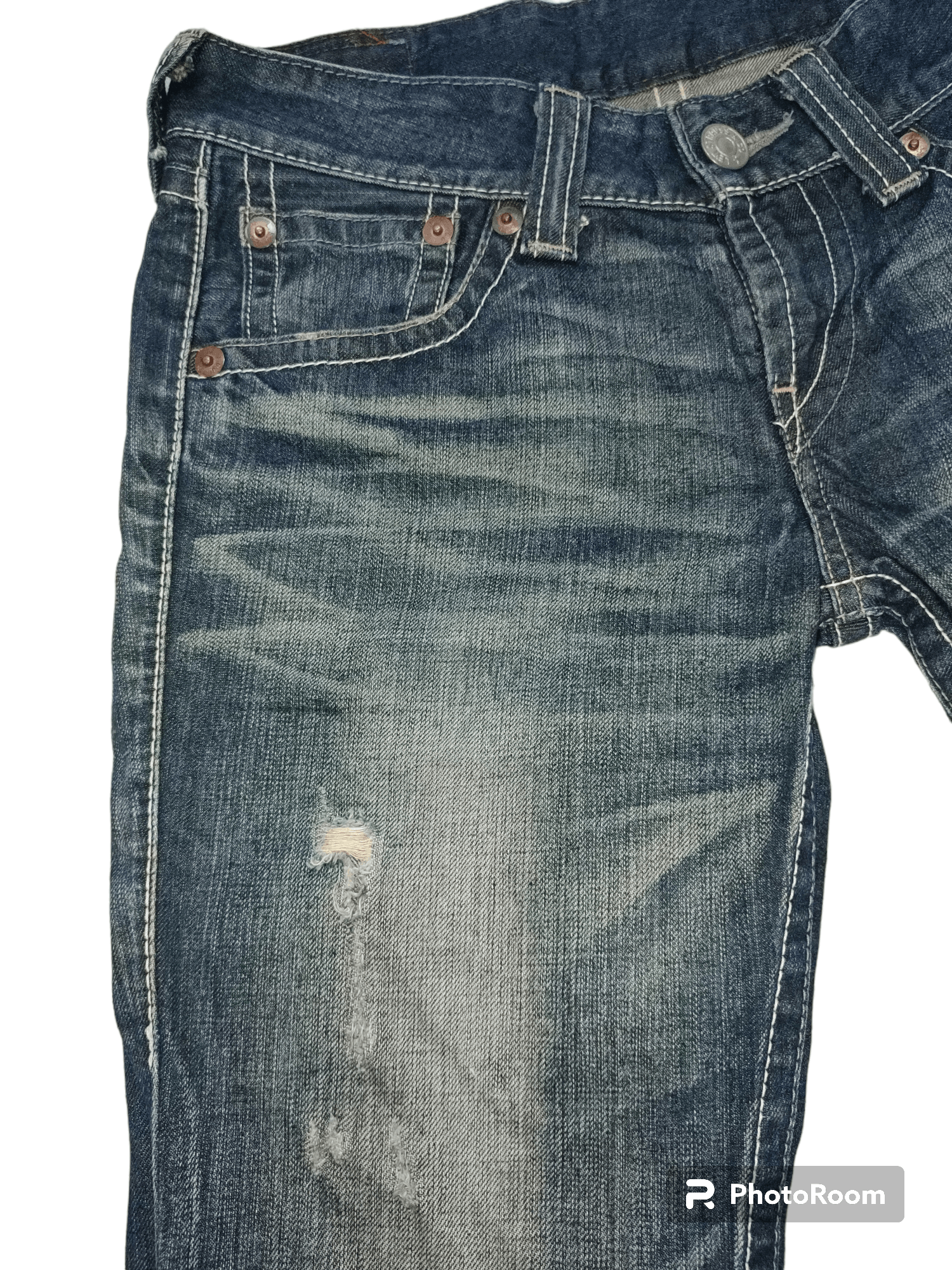 Levi's Vintage Clothing Vintage Japan Levi's Distressed Flare Jeans Size 29" - 14 Thumbnail