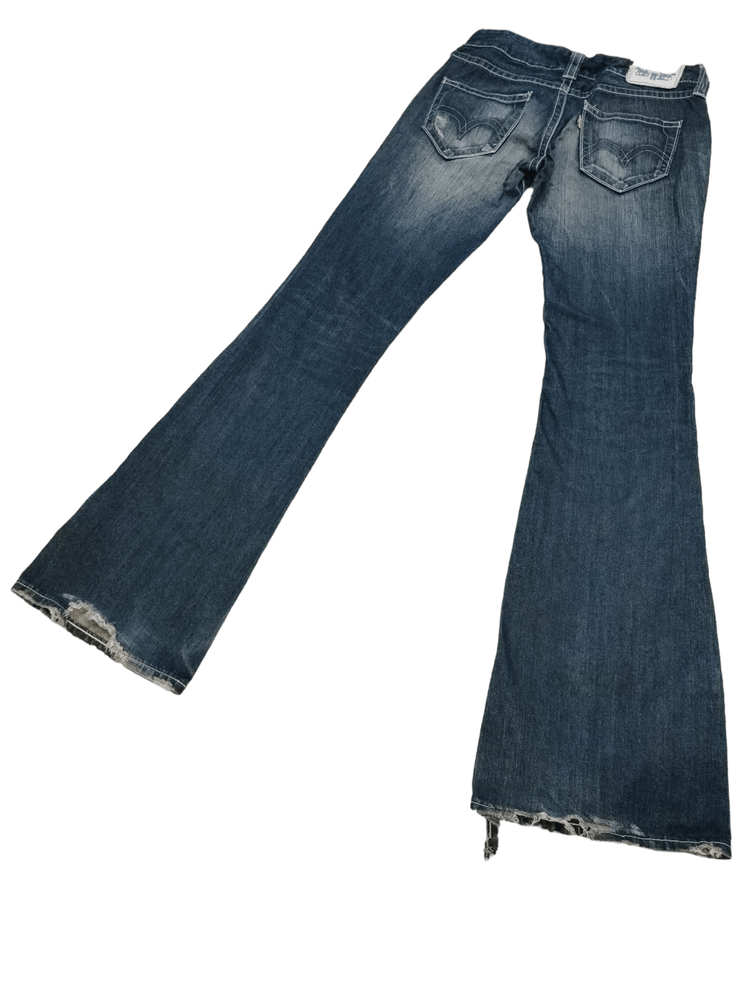 Levi's Vintage Clothing Vintage Japan Levi's Distressed Flare Jeans Size 29" - 2 Thumbnail