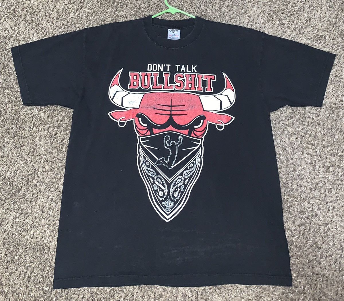 NBA Chicago Bulls Don’t Talk BullSh$t T-Shirt Size US XXL / EU 58 / 5 - 1 Thumbnail